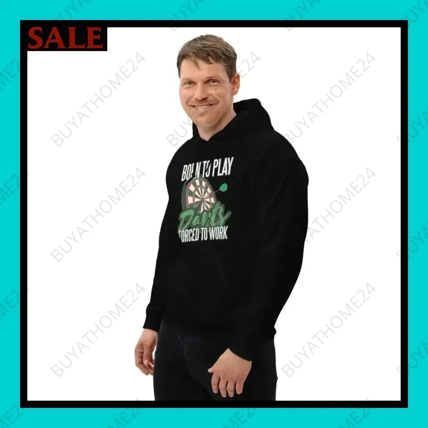 Herren Hoodie S-5XL - BUYATHOME24 - Hoodiedruck - GERMANY - HERRENMODE, Hoodie