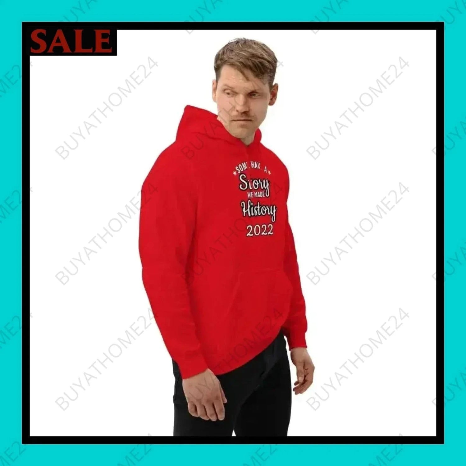 Herren Hoodie S-5XL - BUYATHOME24 - Hoodiedruck - GERMANY - ABITUR, HERRENMODE, Hoodie, YOUR STYLE