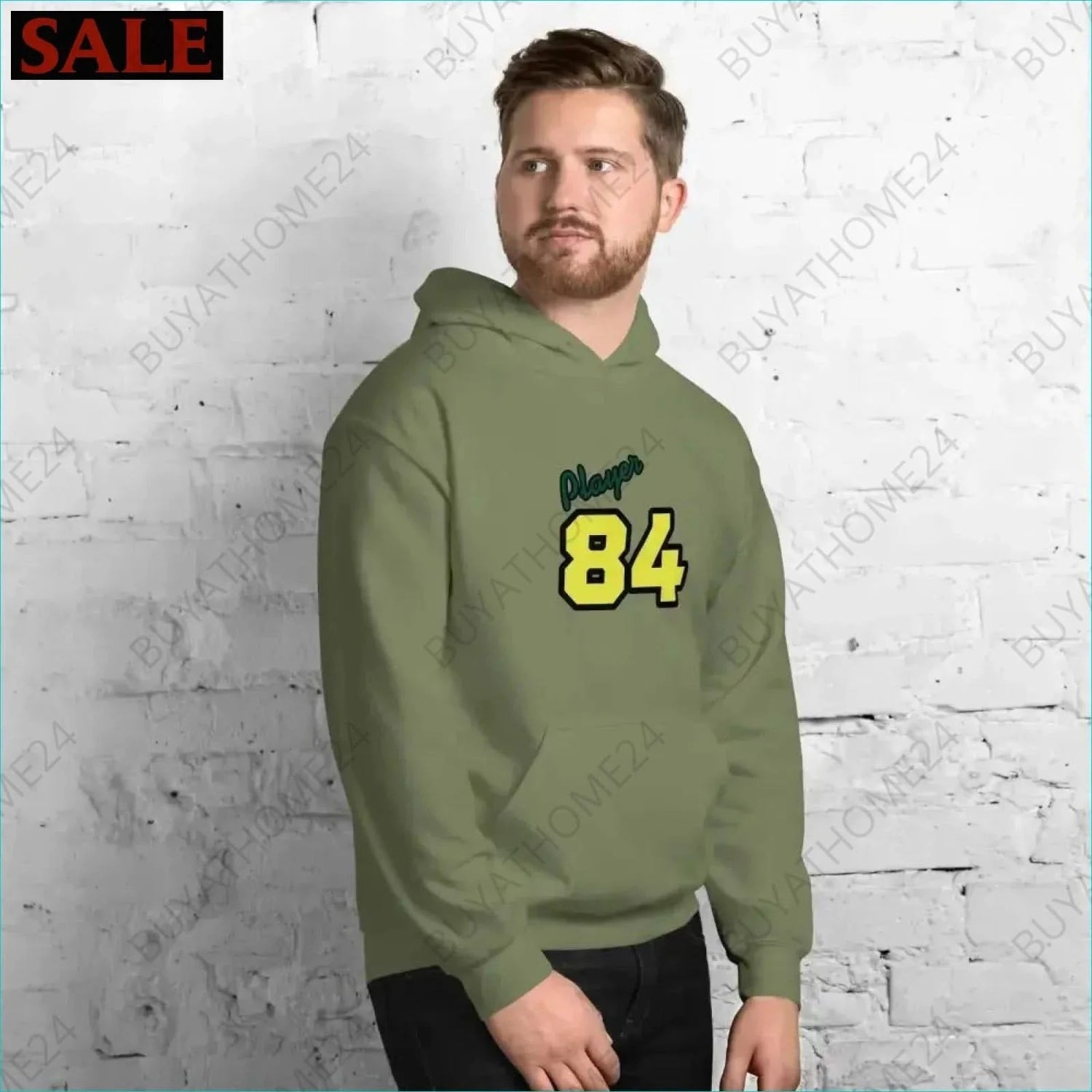 Herren Hoodie S-5XL - BUYATHOME24 - Hoodiedruck - GERMANY - HERRENMODE, Hoodie