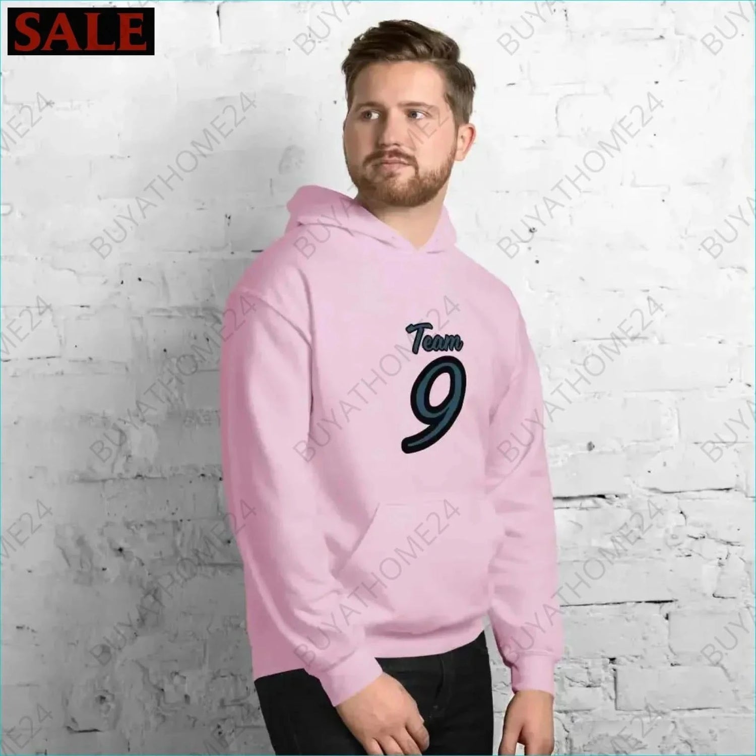 Herren Hoodie S-5XL - BUYATHOME24 - Hoodiedruck - GERMANY - HERRENMODE, Hoodie