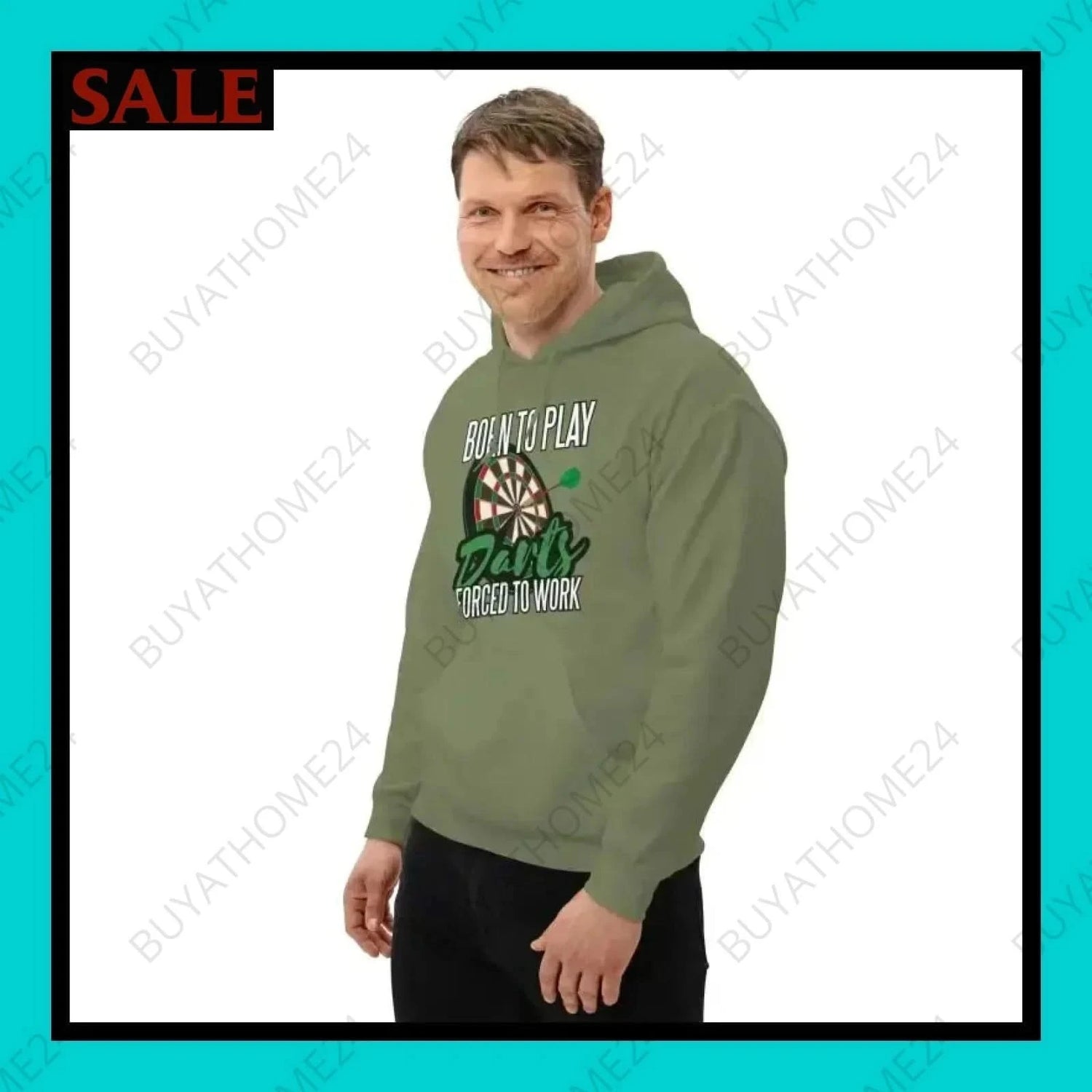 Herren Hoodie S-5XL - BUYATHOME24 - Hoodiedruck - GERMANY - HERRENMODE, Hoodie