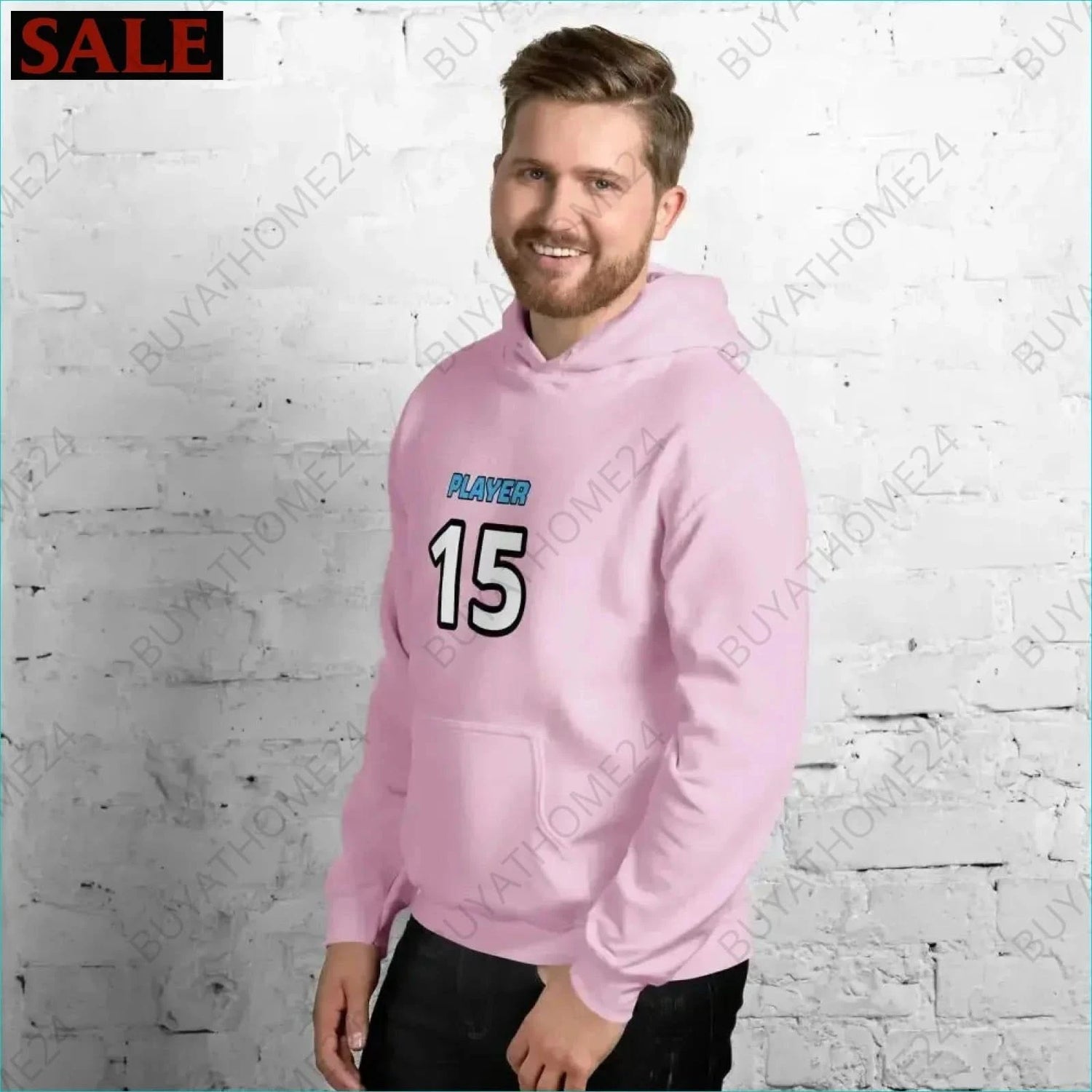 Herren Hoodie S-5XL - BUYATHOME24 - Hoodiedruck - GERMANY - HERRENMODE, Hoodie