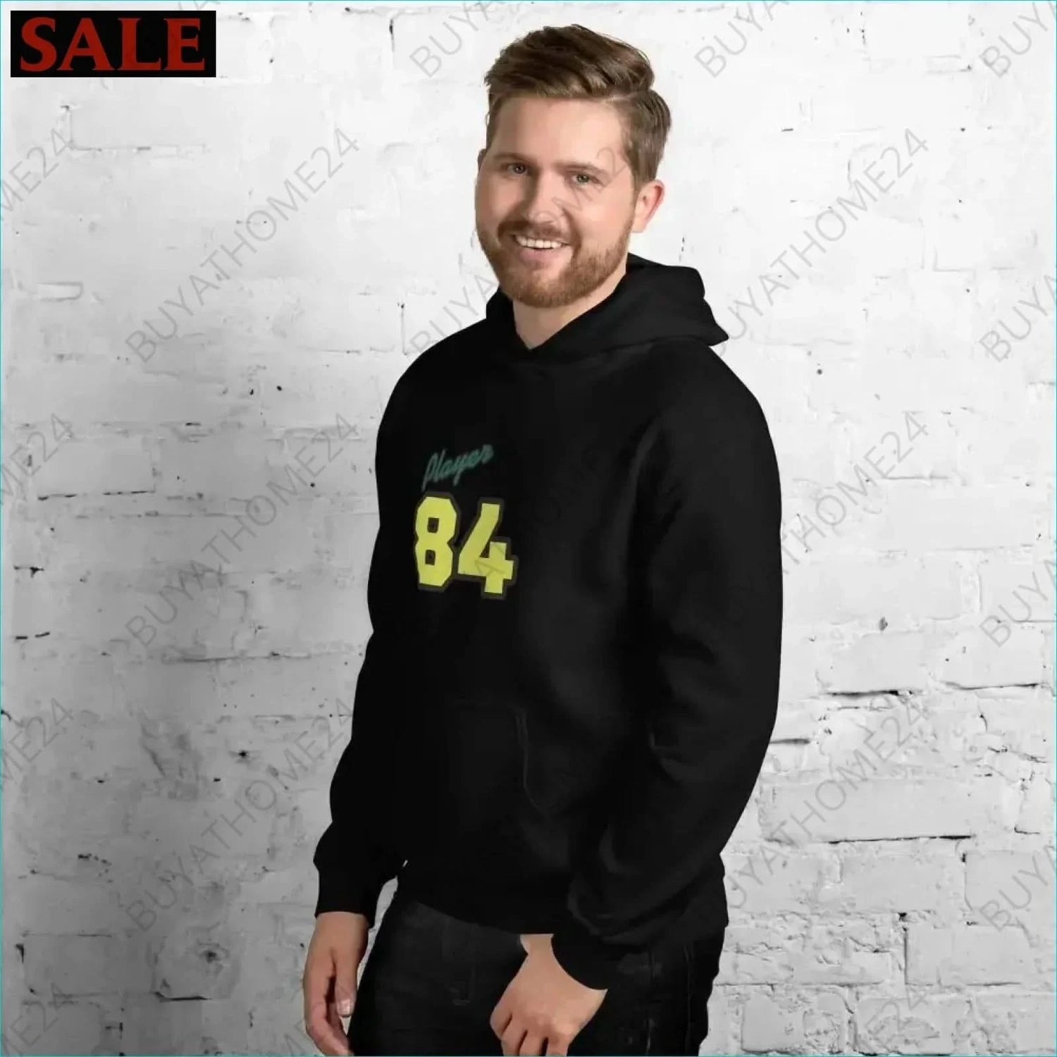 Herren Hoodie S-5XL - BUYATHOME24 - Hoodiedruck - GERMANY - HERRENMODE, Hoodie