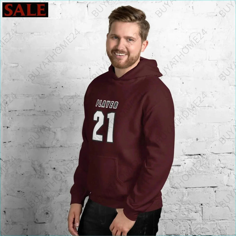 Herren Hoodie S-5XL - BUYATHOME24 - Hoodiedruck - GERMANY - HERRENMODE, Hoodie