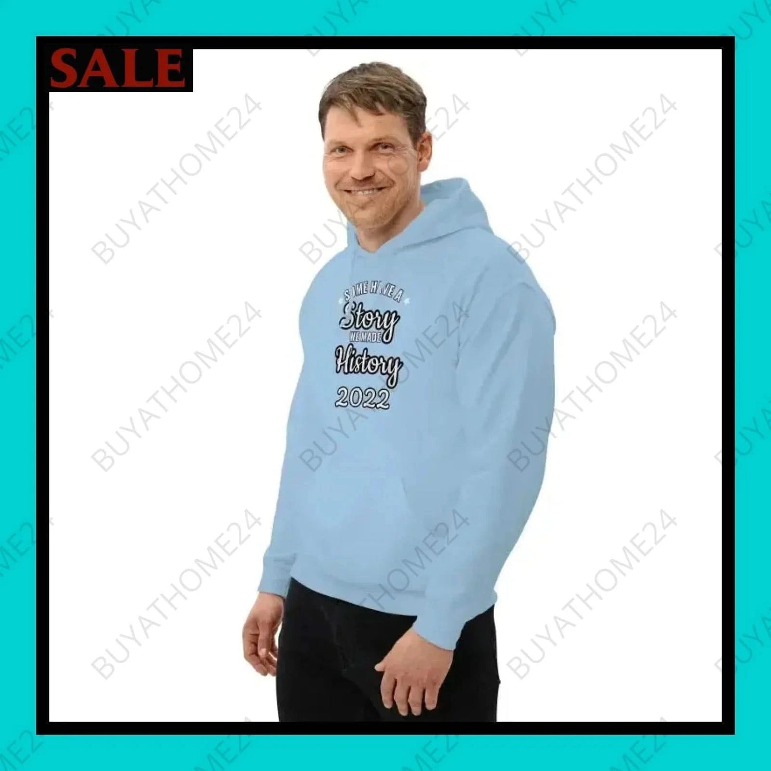 Herren Hoodie S-5XL - BUYATHOME24 - Hoodiedruck - GERMANY - ABITUR, HERRENMODE, Hoodie, YOUR STYLE