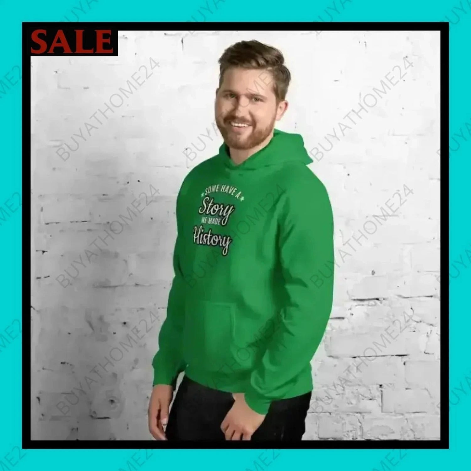 Herren Hoodie S-5XL - BUYATHOME24 - Hoodiedruck - GERMANY - ABITUR, HERRENMODE, Hoodie