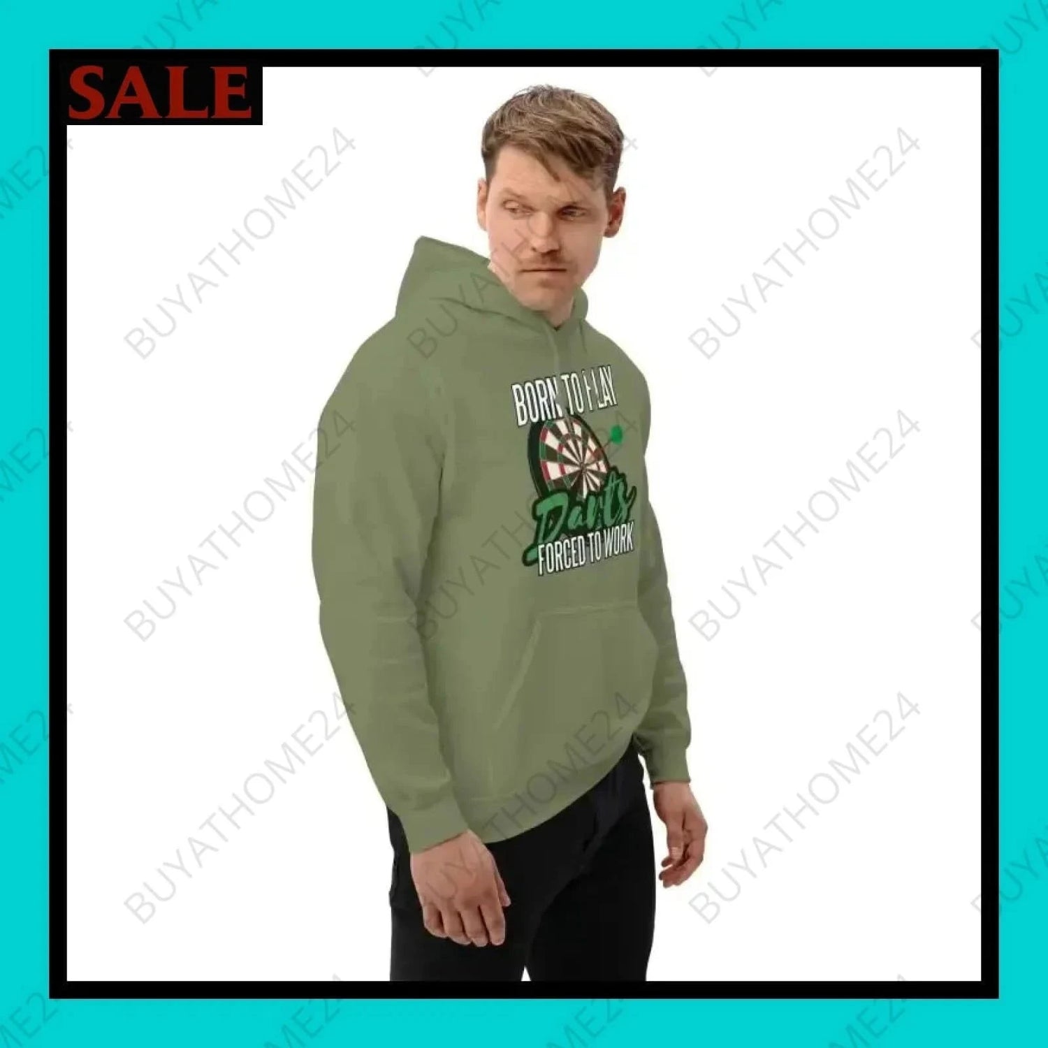 Herren Hoodie S-5XL - BUYATHOME24 - Hoodiedruck - GERMANY - HERRENMODE, Hoodie