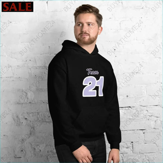 • Kapuzenpullover I Herren & Damen Hoodie  S - 5XL - GERMANY - HERRENMODE, Hoodie