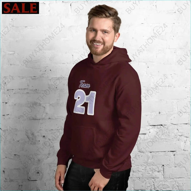 Herren Hoodie S-5XL - BUYATHOME24 - Hoodiedruck - GERMANY - HERRENMODE, Hoodie