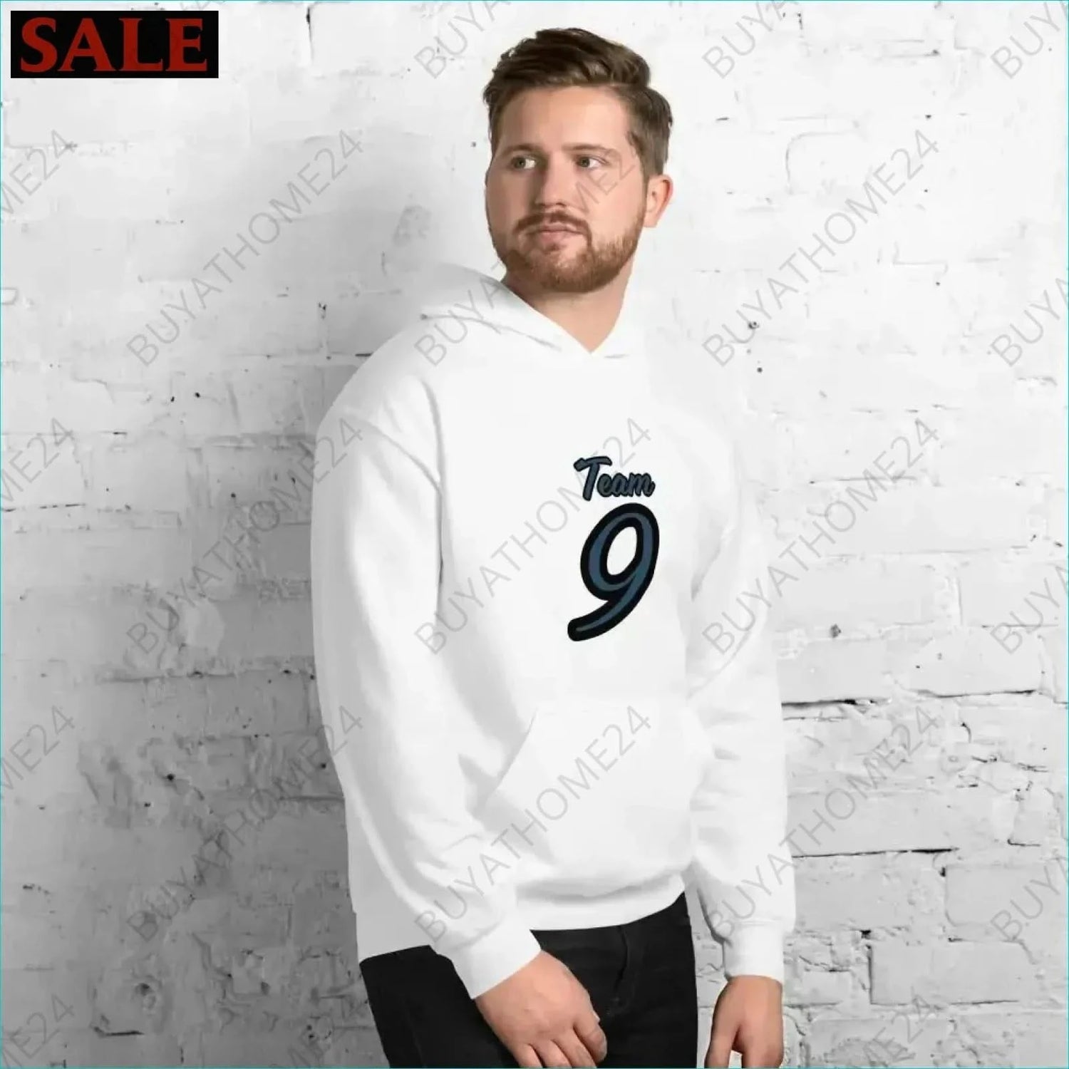 Herren Hoodie S-5XL - BUYATHOME24 - Hoodiedruck - GERMANY - HERRENMODE, Hoodie