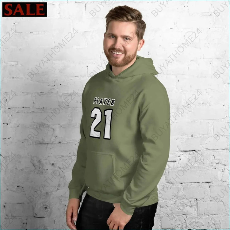 Herren Hoodie S-5XL - BUYATHOME24 - Hoodiedruck - GERMANY - HERRENMODE, Hoodie