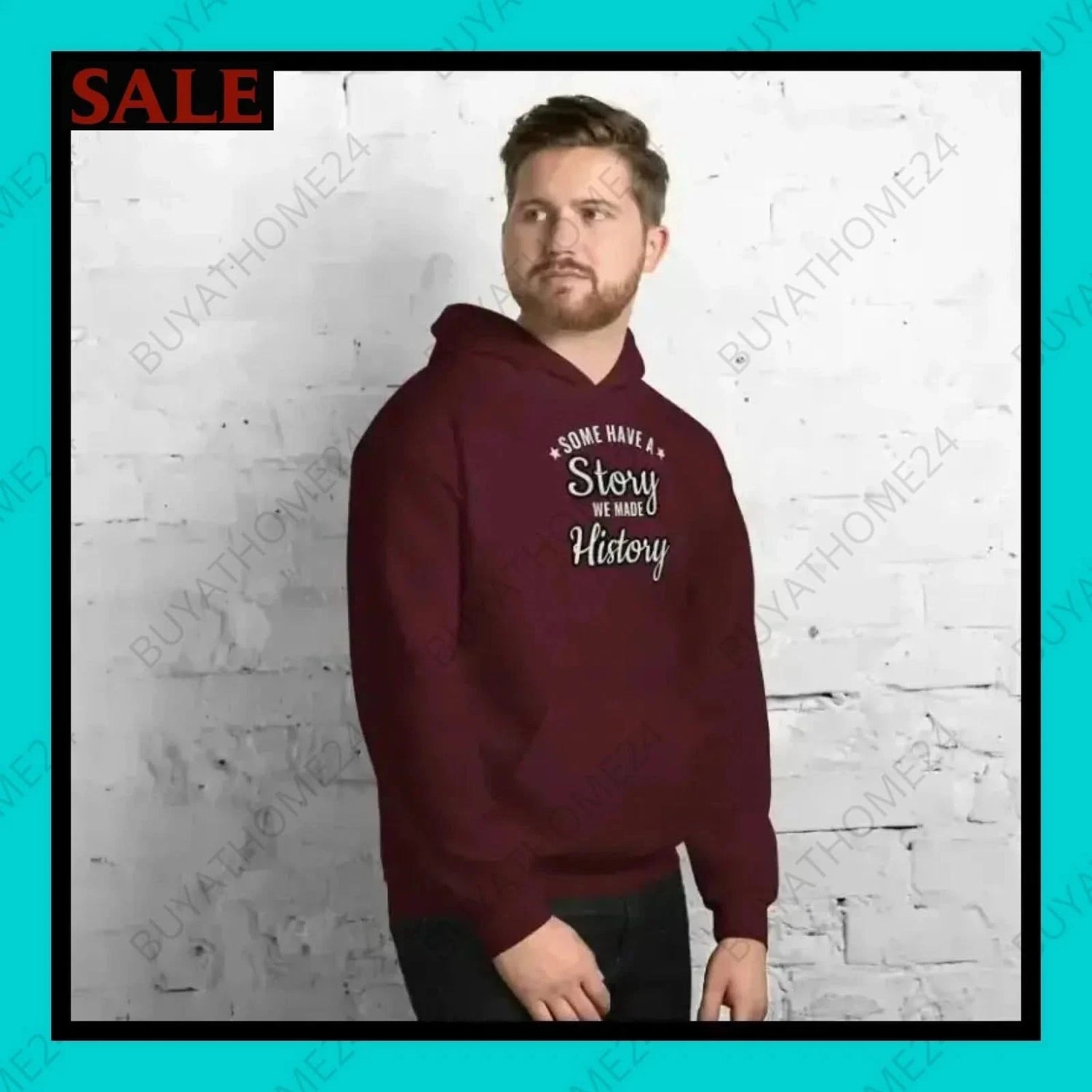 Herren Hoodie S-5XL - BUYATHOME24 - Hoodiedruck - GERMANY - ABITUR, HERRENMODE, Hoodie