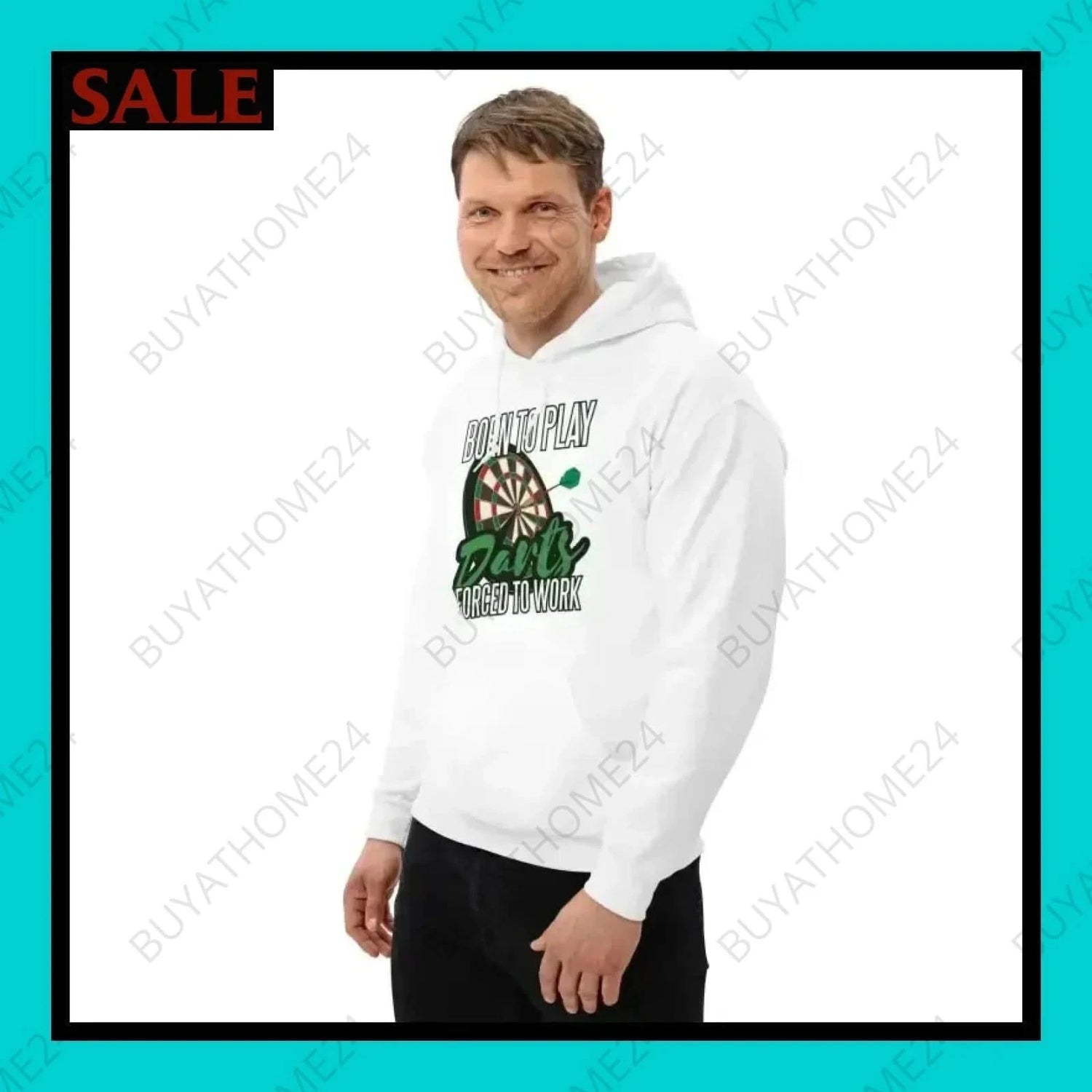 Herren Hoodie S-5XL - BUYATHOME24 - Hoodiedruck - GERMANY - HERRENMODE, Hoodie