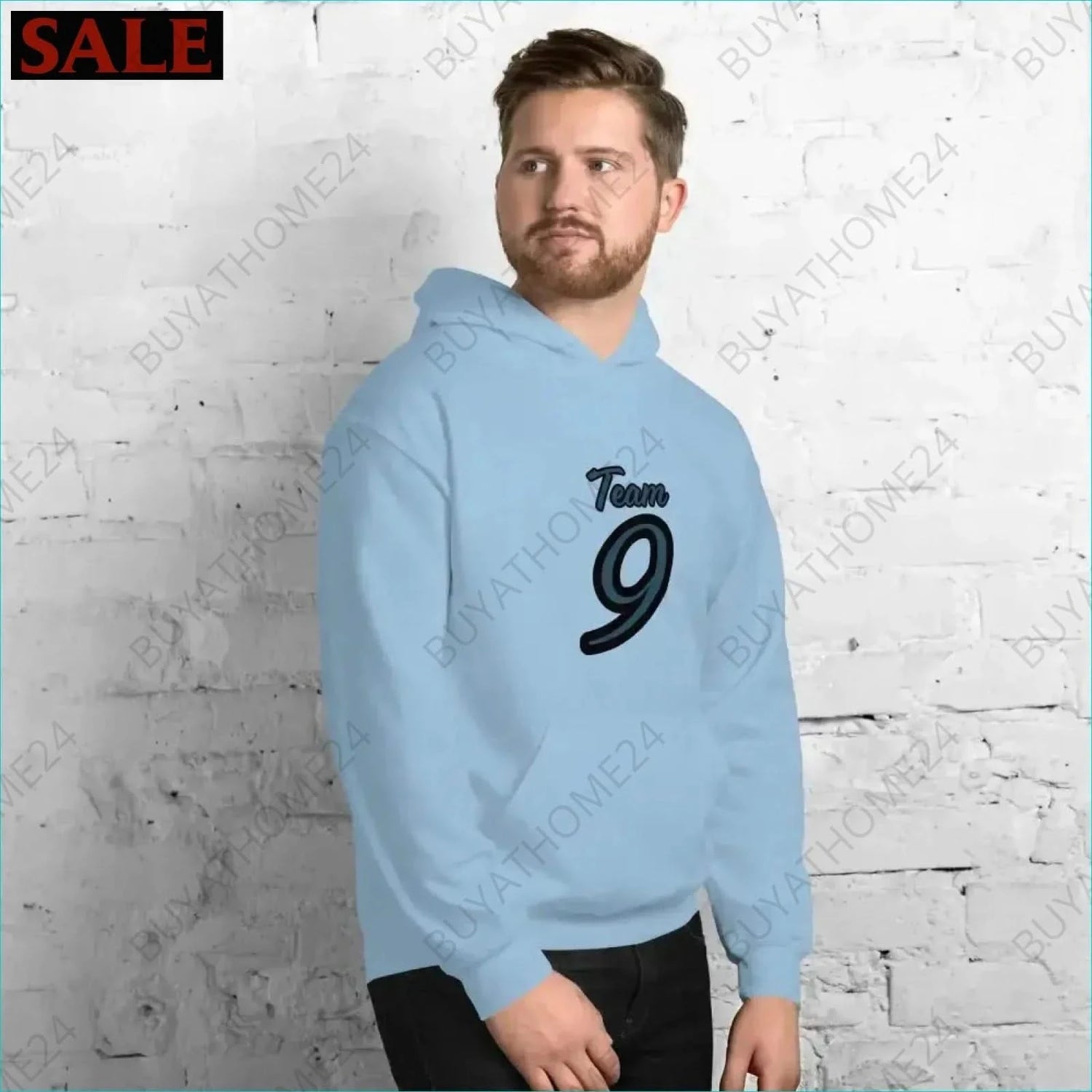 Herren Hoodie S-5XL - BUYATHOME24 - Hoodiedruck - GERMANY - HERRENMODE, Hoodie