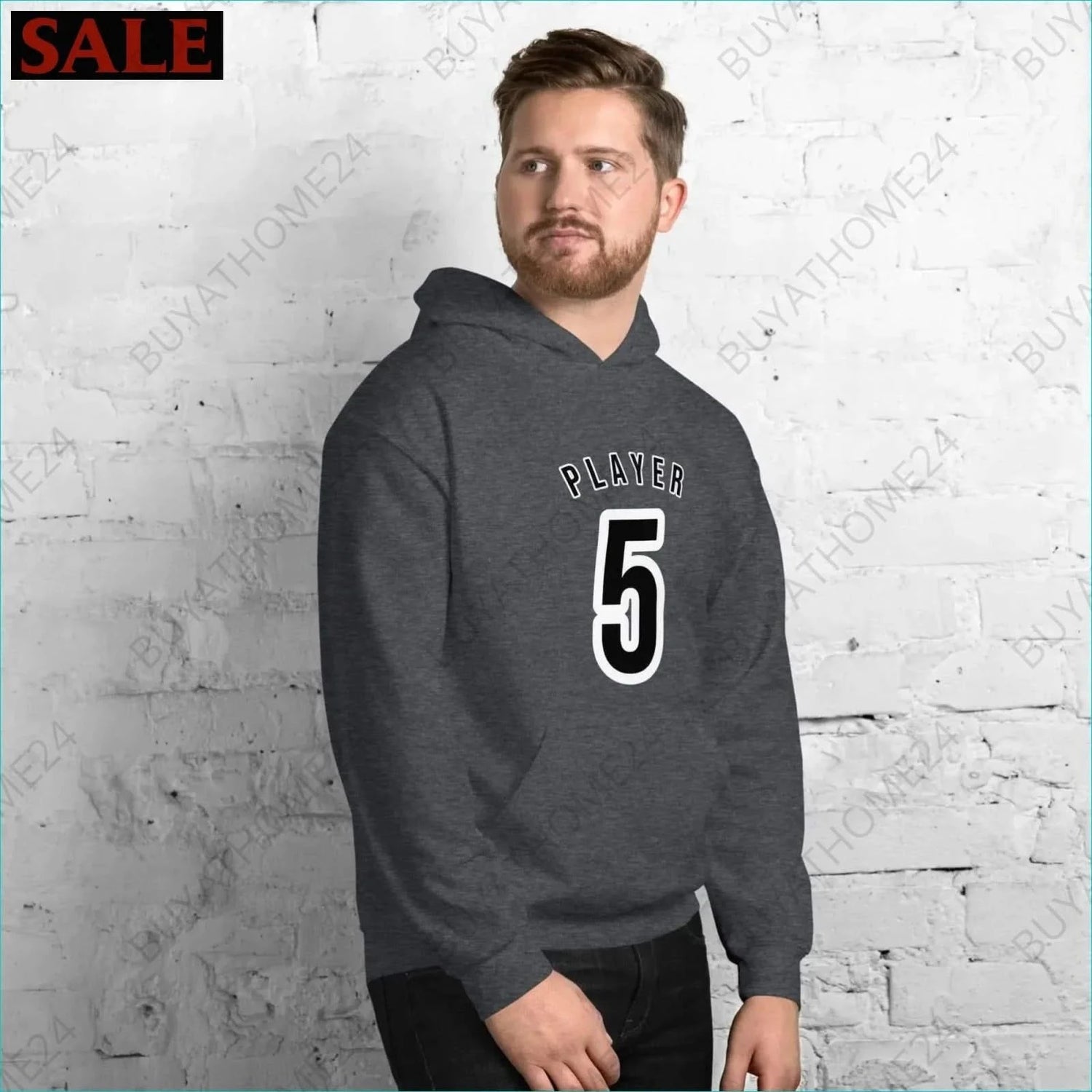 Herren Hoodie S-5XL - BUYATHOME24 - Hoodiedruck - GERMANY - HERRENMODE, Hoodie