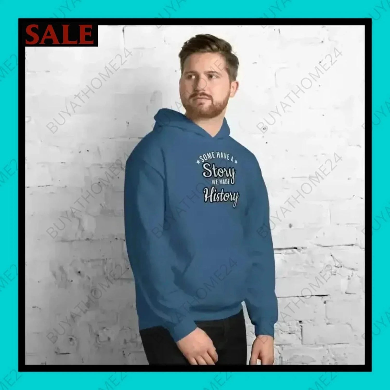 Herren Hoodie S-5XL - BUYATHOME24 - Hoodiedruck - GERMANY - ABITUR, HERRENMODE, Hoodie