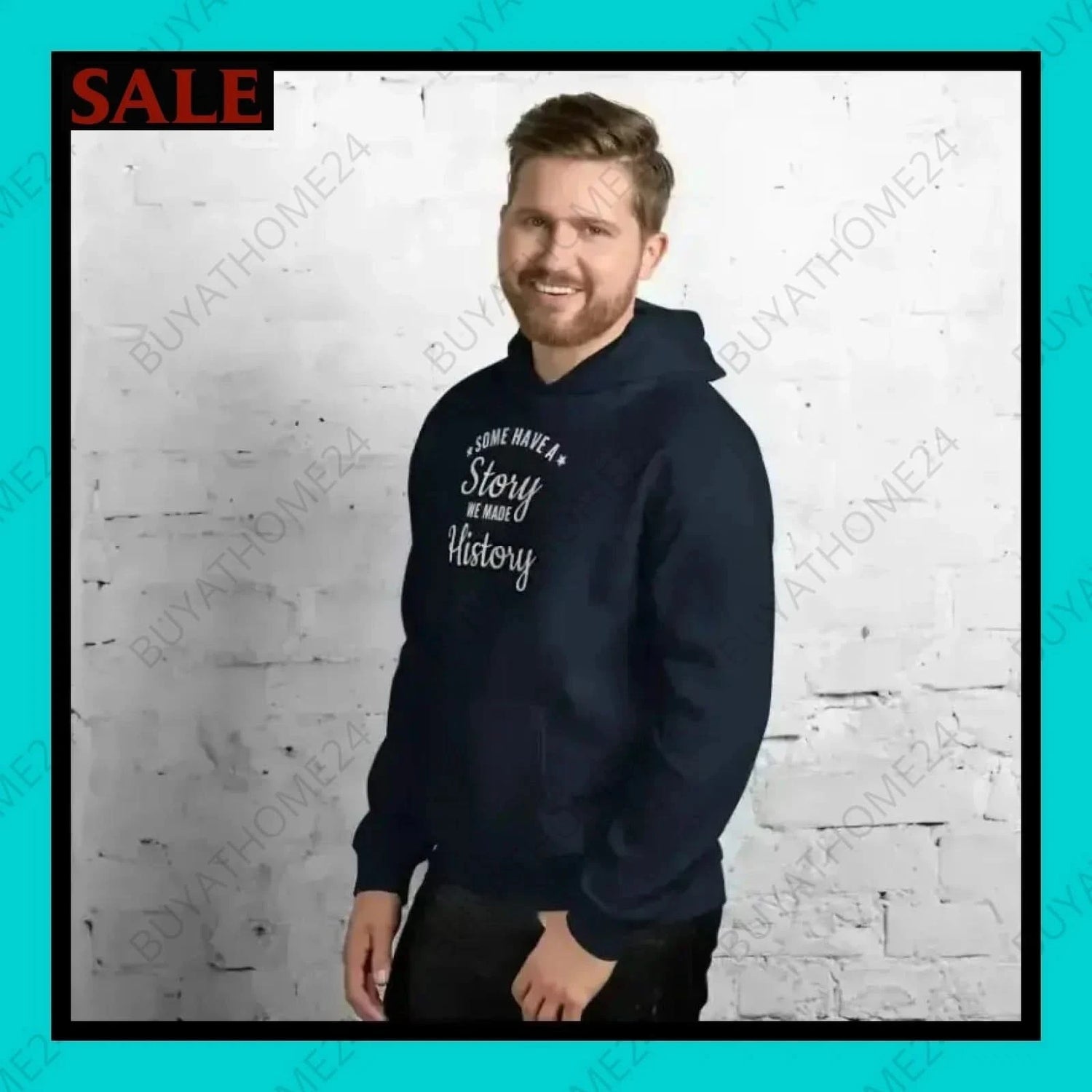 Herren Hoodie S-5XL - BUYATHOME24 - Hoodiedruck - GERMANY - ABITUR, HERRENMODE, Hoodie