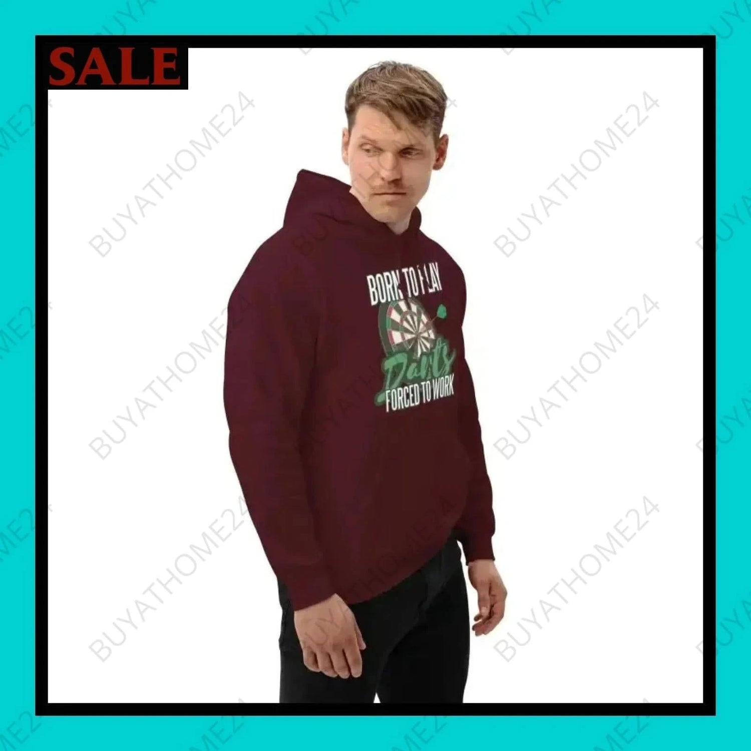 Herren Hoodie S-5XL - BUYATHOME24 - Hoodiedruck - GERMANY - HERRENMODE, Hoodie