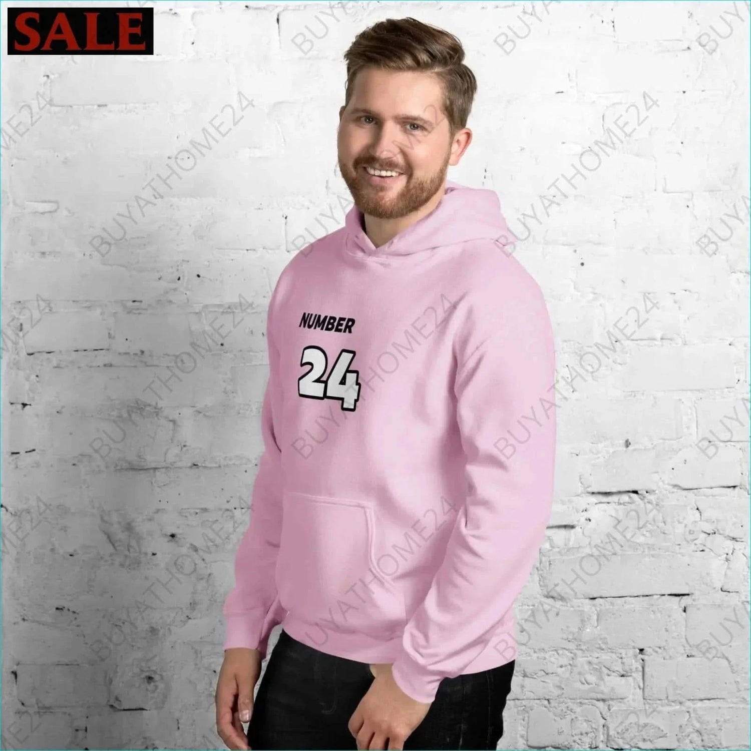 Herren Hoodie S-5XL - BUYATHOME24 - Hoodiedruck - GERMANY - HERRENMODE, Hoodie