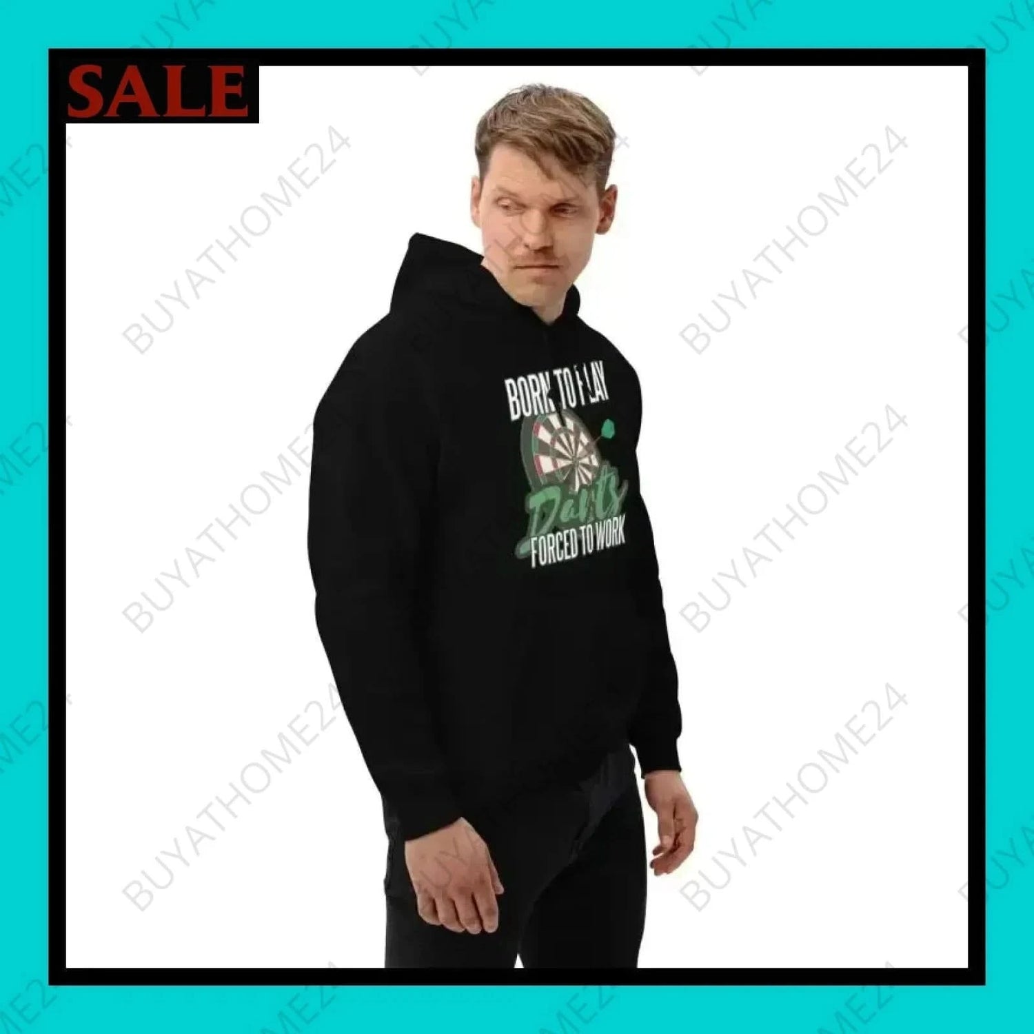 Herren Hoodie S-5XL - BUYATHOME24 - Hoodiedruck - GERMANY - HERRENMODE, Hoodie