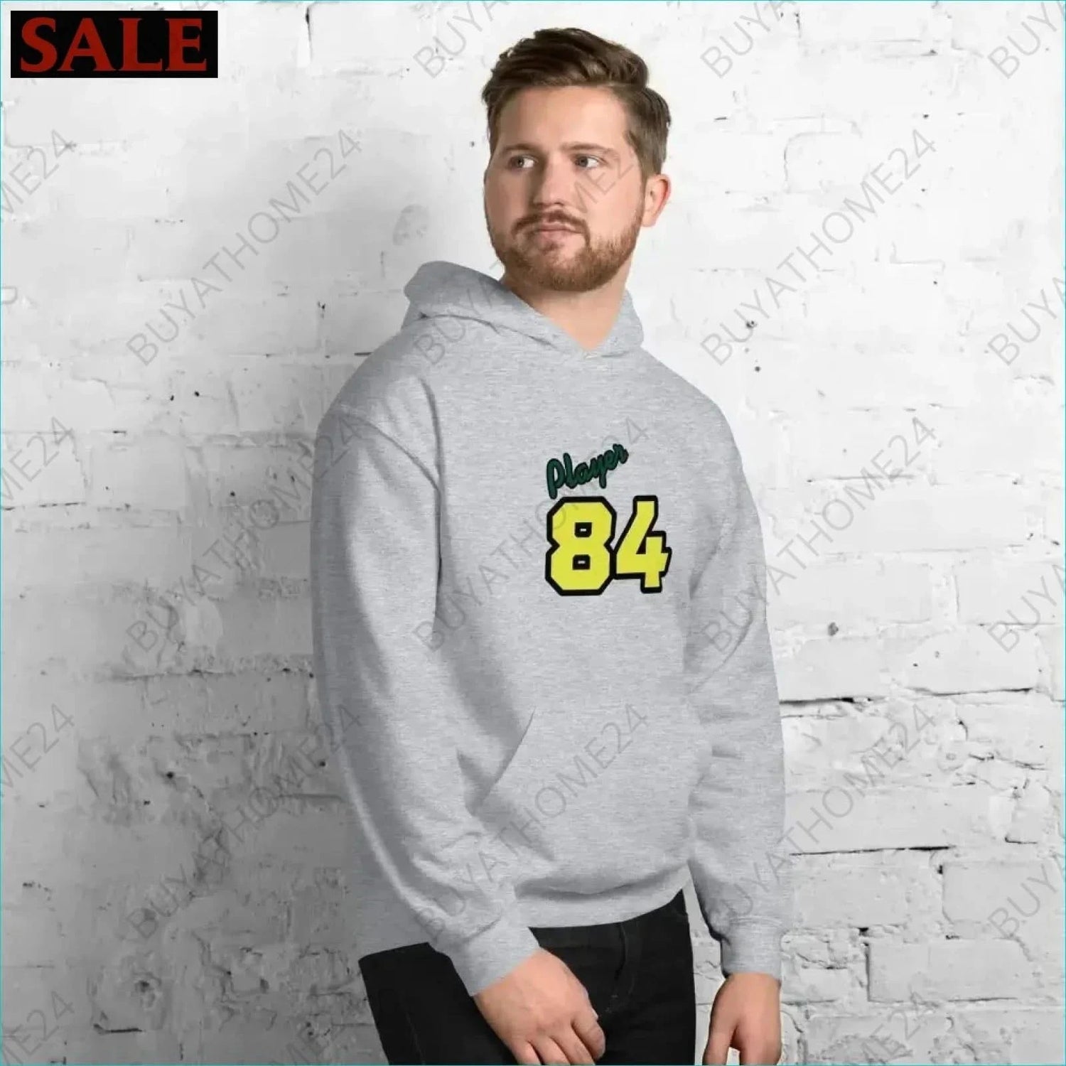 Herren Hoodie S-5XL - BUYATHOME24 - Hoodiedruck - GERMANY - HERRENMODE, Hoodie