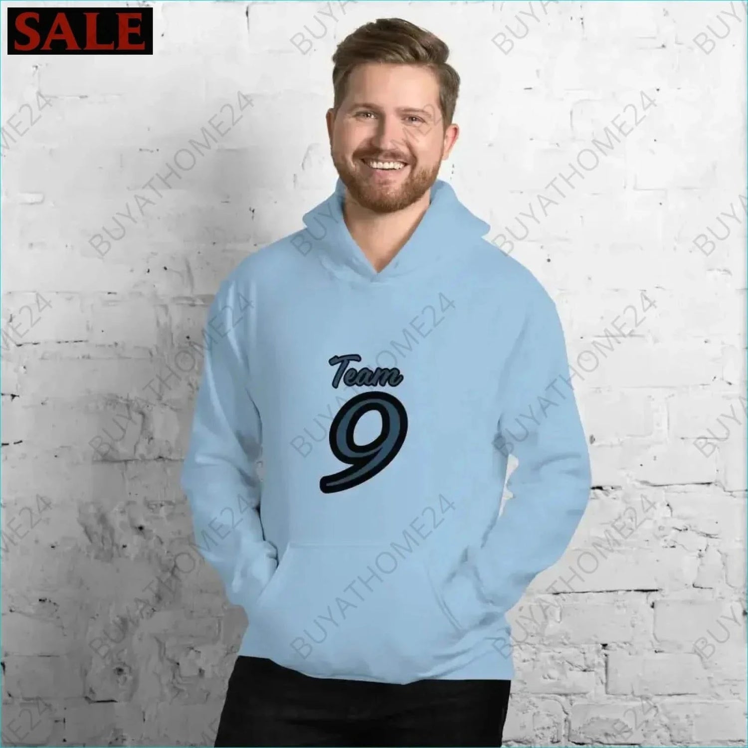 Herren Hoodie S-5XL - BUYATHOME24 - Hoodiedruck - GERMANY - HERRENMODE, Hoodie