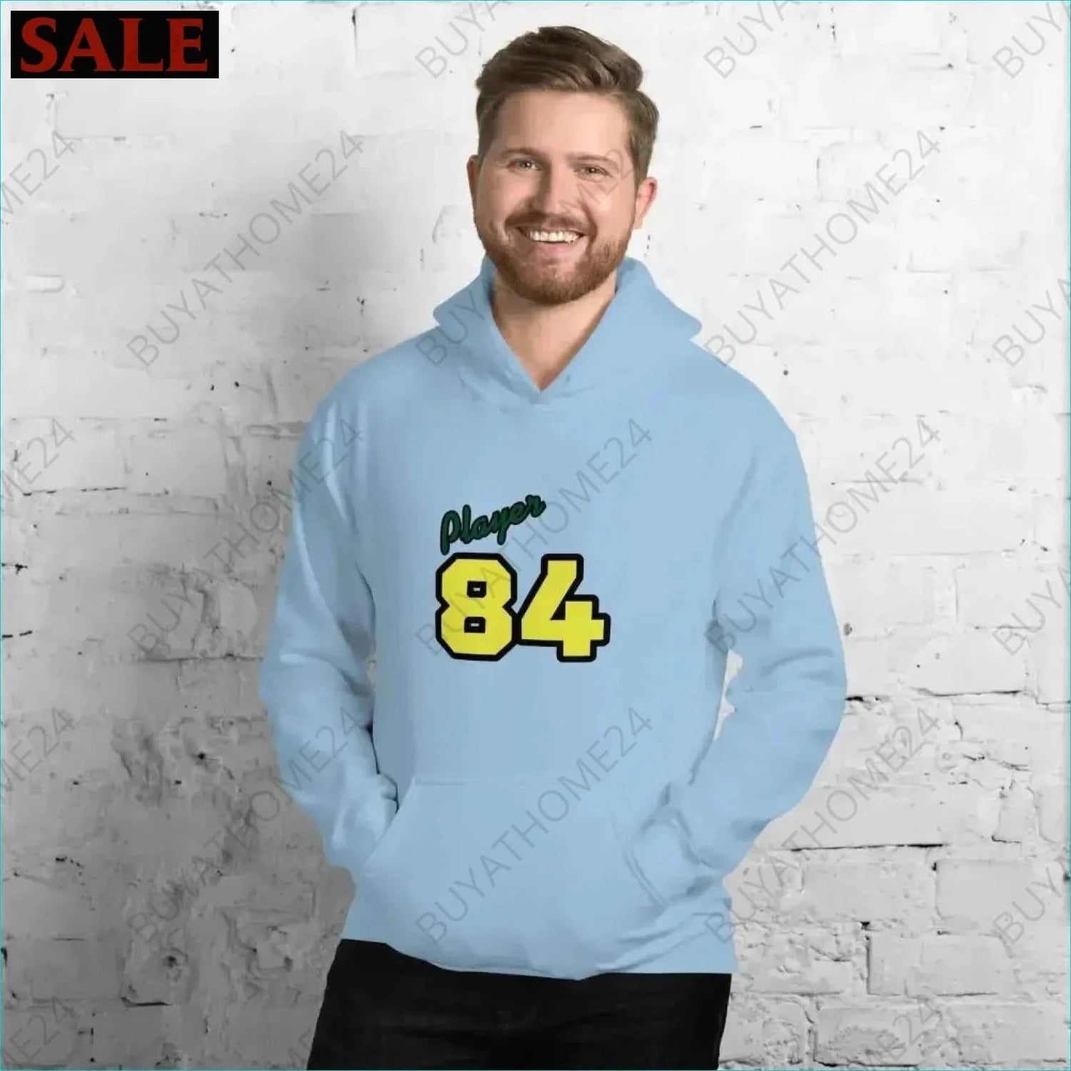 Herren Hoodie S-5XL - BUYATHOME24 - Hoodiedruck - GERMANY - HERRENMODE, Hoodie