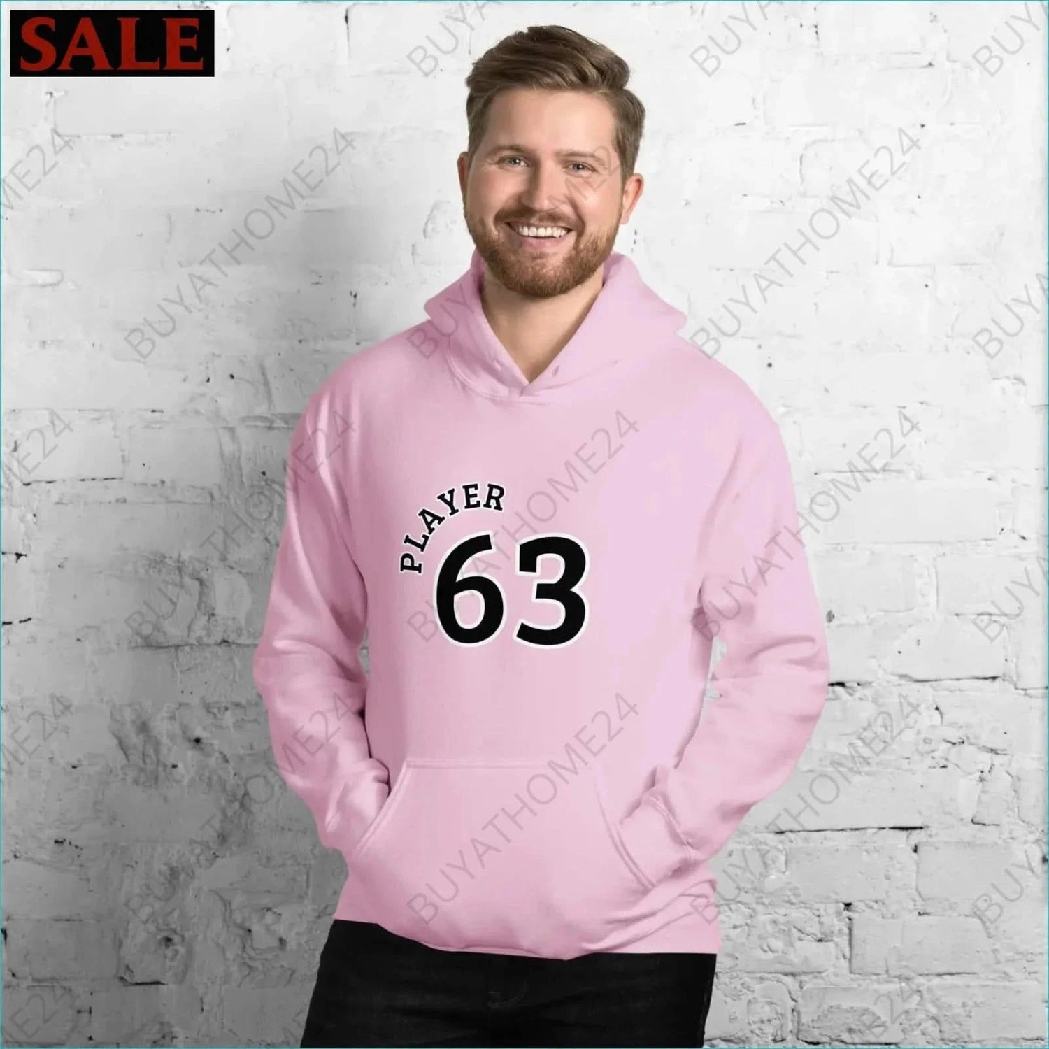 Herren Hoodie S-5XL - BUYATHOME24 - Hoodiedruck - GERMANY - HERRENMODE, Hoodie