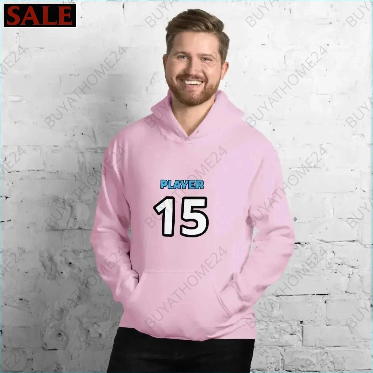 Herren Hoodie S-5XL - BUYATHOME24 - Hoodiedruck - GERMANY - HERRENMODE, Hoodie