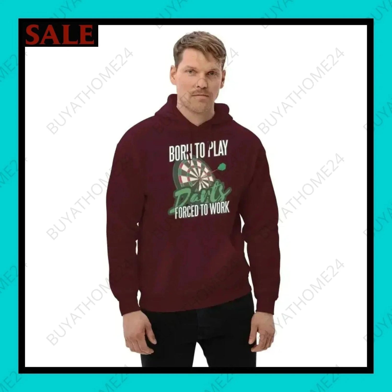 Herren Hoodie S-5XL - BUYATHOME24 - Hoodiedruck - GERMANY - HERRENMODE, Hoodie