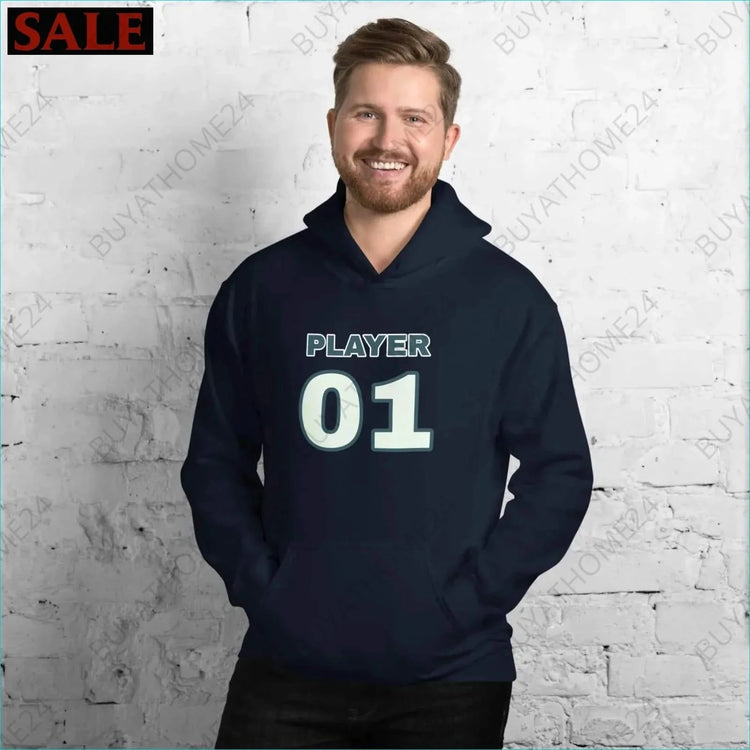 Herren Hoodie S-5XL - BUYATHOME24 - Hoodiedruck - GERMANY - HERRENMODE, Hoodie