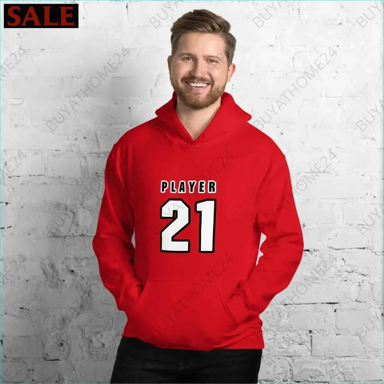 Herren Hoodie S-5XL - BUYATHOME24 - Hoodiedruck - GERMANY - HERRENMODE, Hoodie