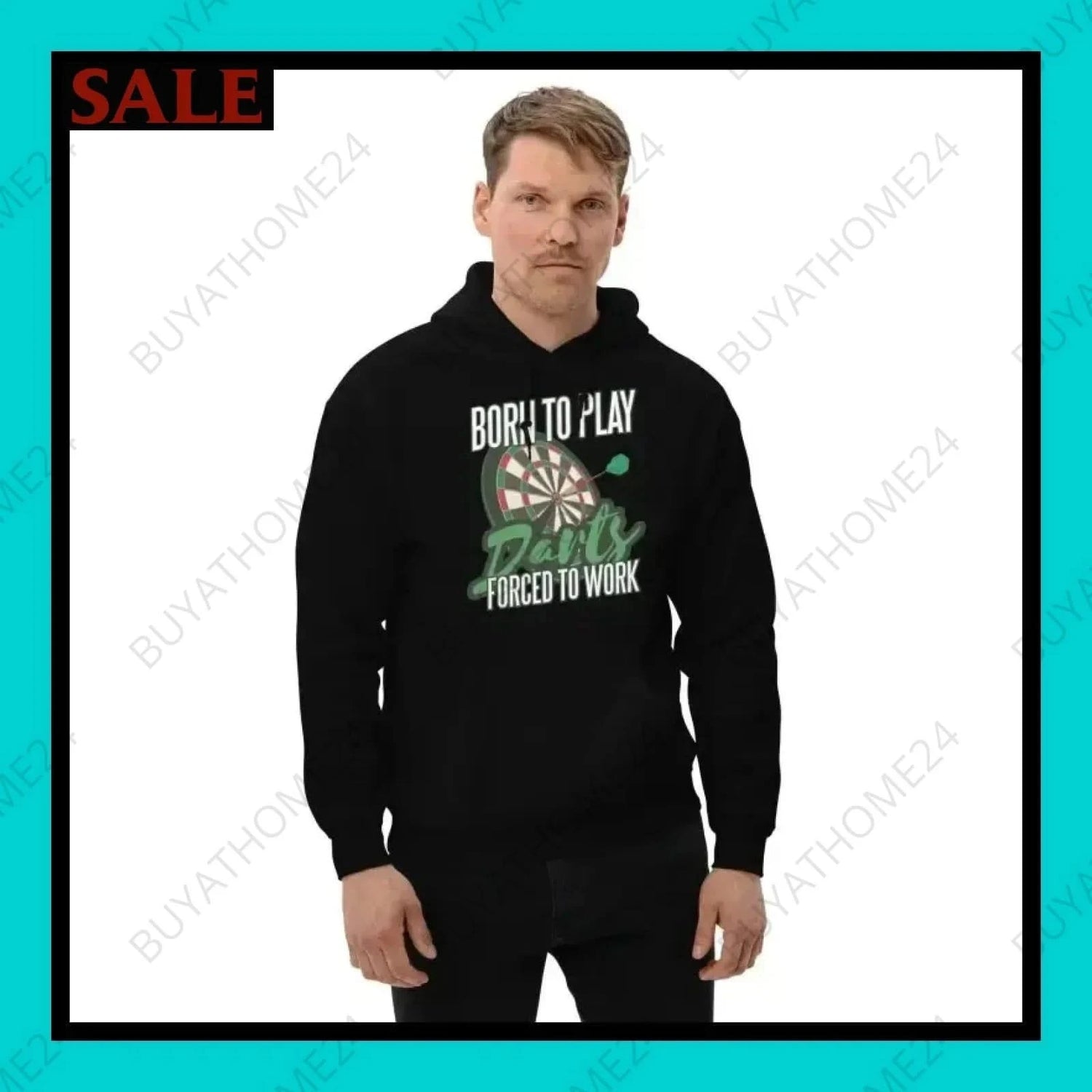 Herren Hoodie S-5XL - BUYATHOME24 - Hoodiedruck - GERMANY - HERRENMODE, Hoodie