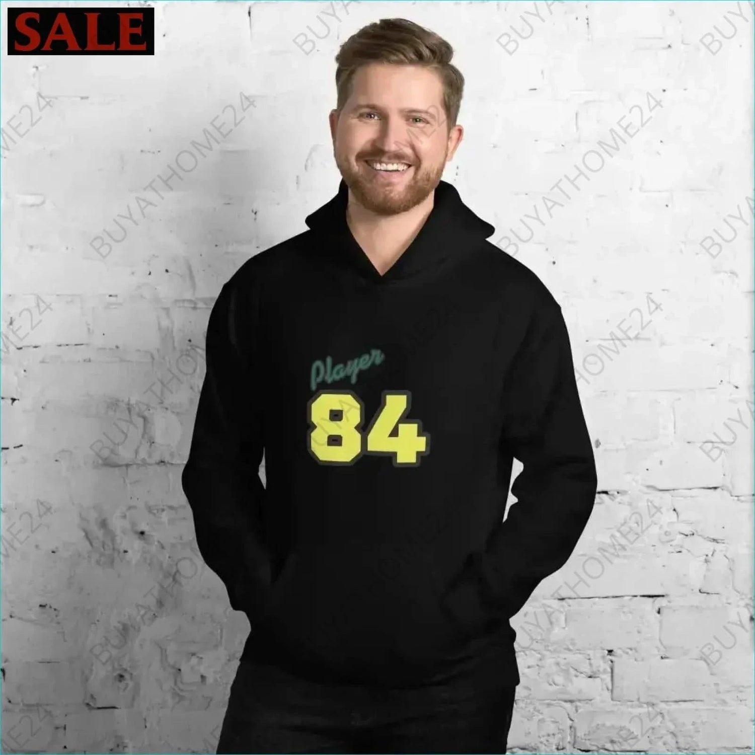 Herren Hoodie S-5XL - BUYATHOME24 - Hoodiedruck - GERMANY - HERRENMODE, Hoodie