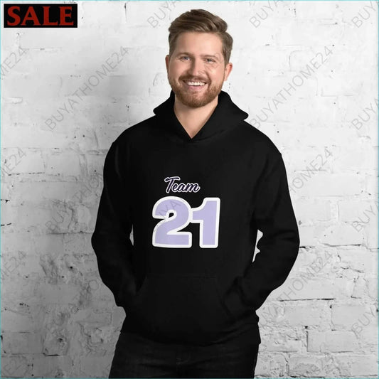 • Kapuzenpullover I Herren & Damen Hoodie  S - 5XL - GERMANY - HERRENMODE, Hoodie