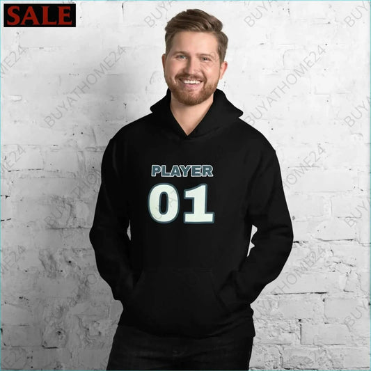 Herren Hoodie S-5XL - BUYATHOME24 - Hoodiedruck - GERMANY - HERRENMODE, Hoodie