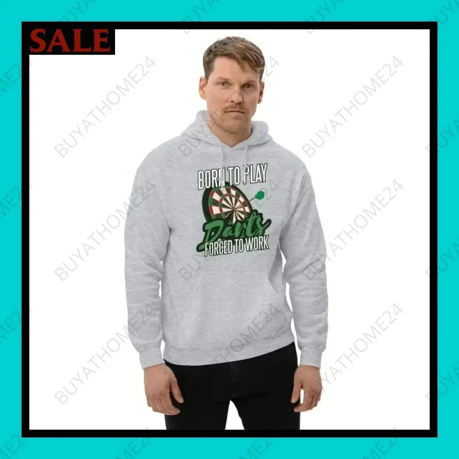 Herren Hoodie S-5XL - BUYATHOME24 - Hoodiedruck - GERMANY - HERRENMODE, Hoodie