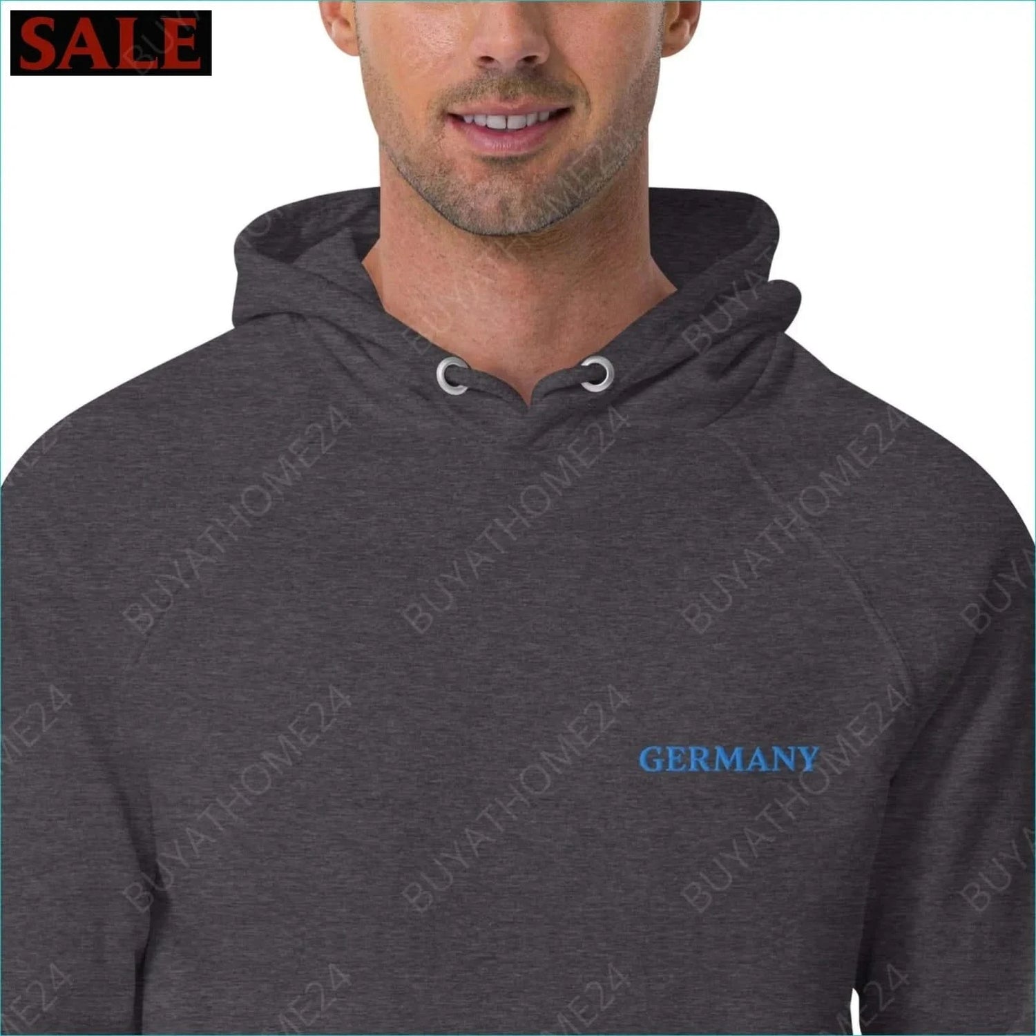 Herren Hoodie XS-3XL - BUYATHOME24 - bestickt - GERMANY - HERRENMODE, Hoodie, YOUR STYLE