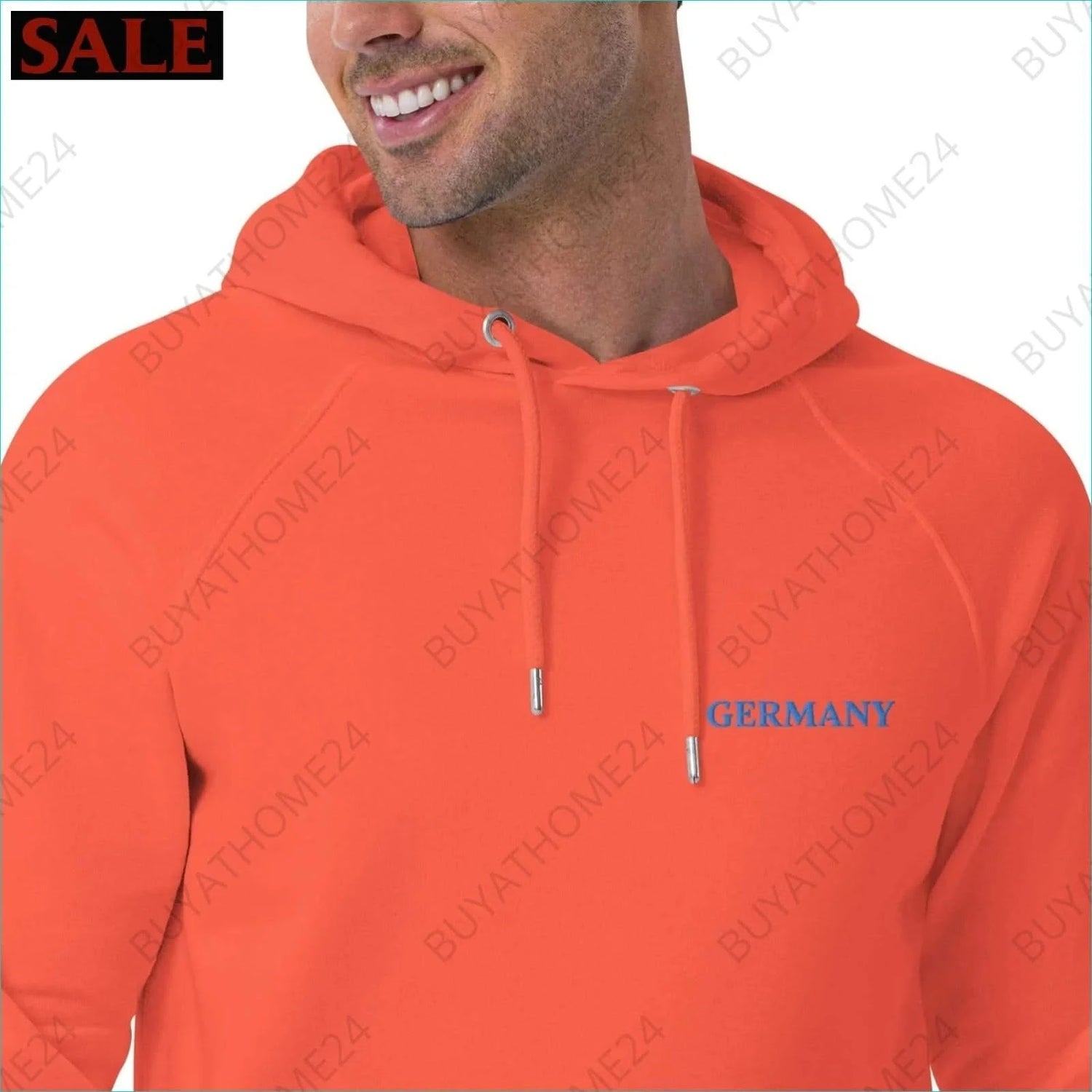 Herren Hoodie XS-3XL - BUYATHOME24 - bestickt - GERMANY - HERRENMODE, Hoodie, YOUR STYLE