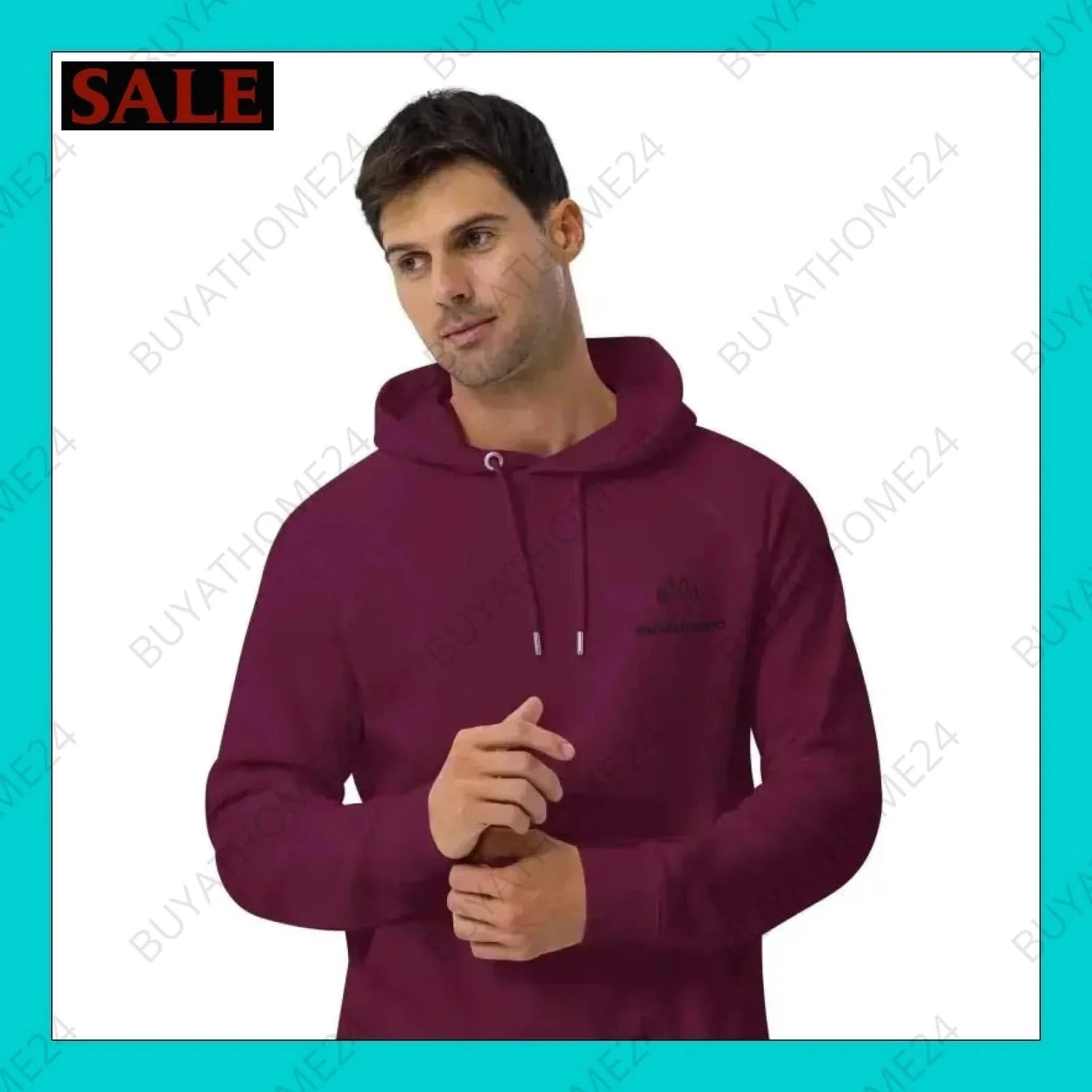 Herren Hoodie XS-3XL - BUYATHOME24 - bestickt - GERMANY - HERRENMODE, Hoodie, YOUR STYLE