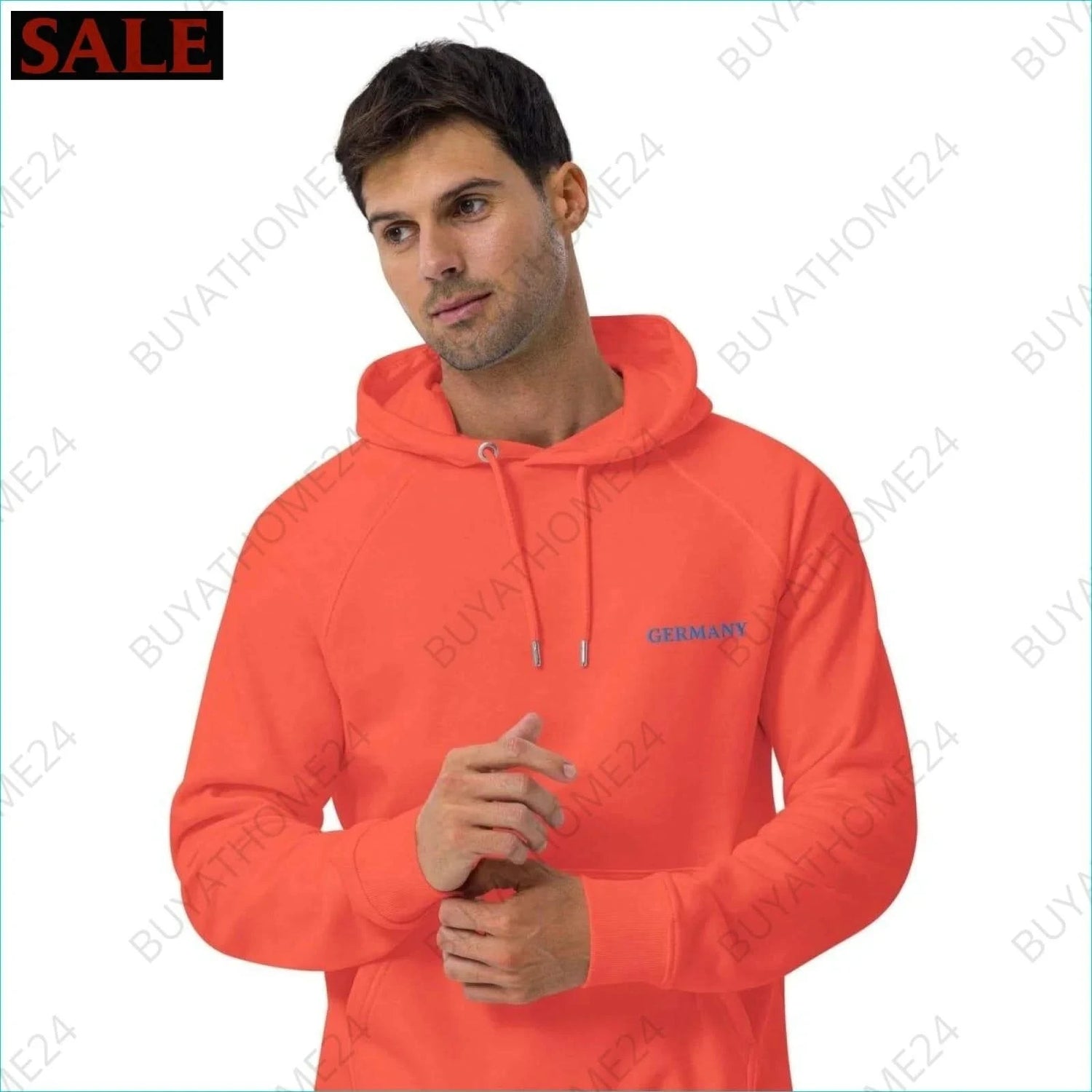 Herren Hoodie XS-3XL - BUYATHOME24 - bestickt - GERMANY - HERRENMODE, Hoodie, YOUR STYLE