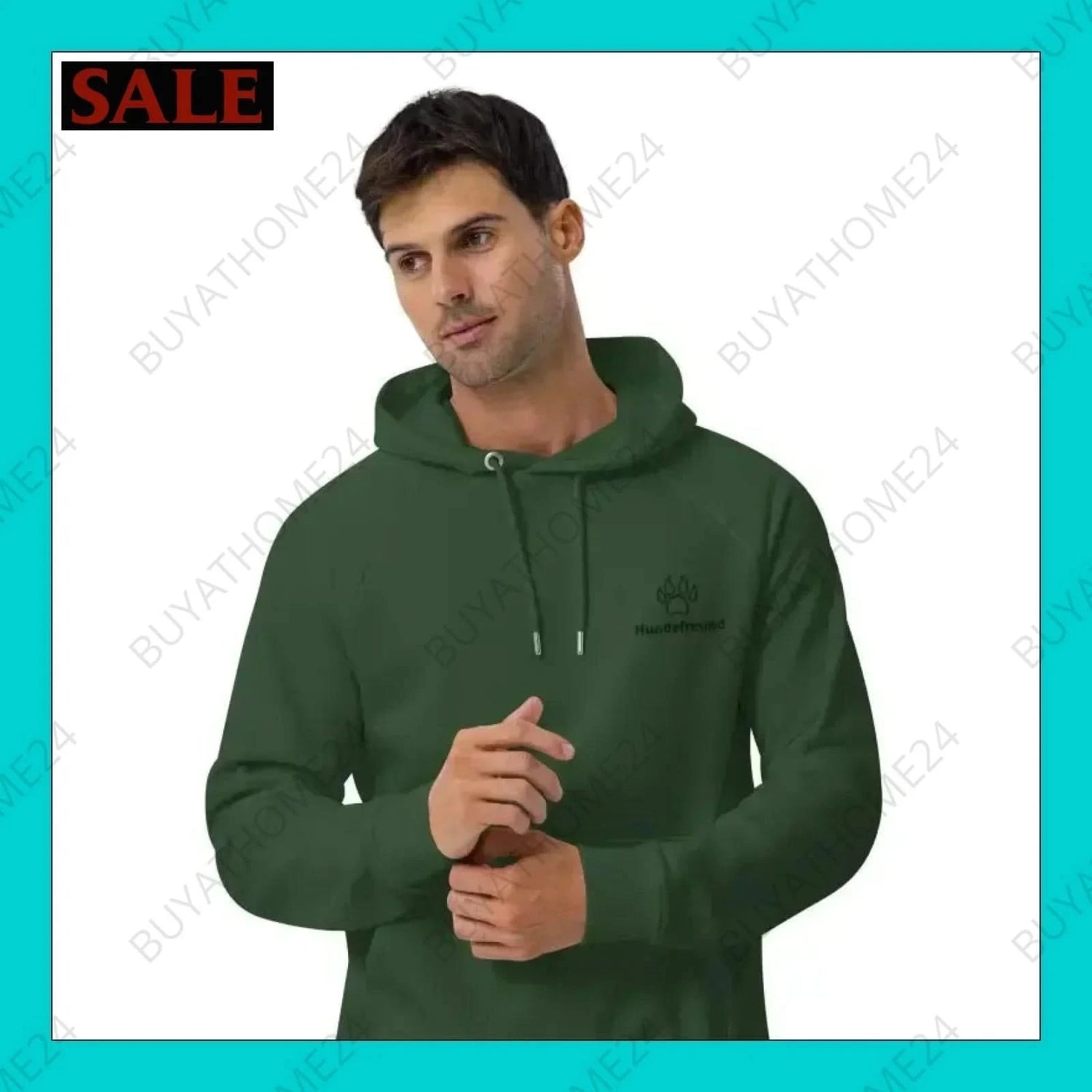 Herren Hoodie XS-3XL - BUYATHOME24 - bestickt - GERMANY - HERRENMODE, Hoodie, YOUR STYLE