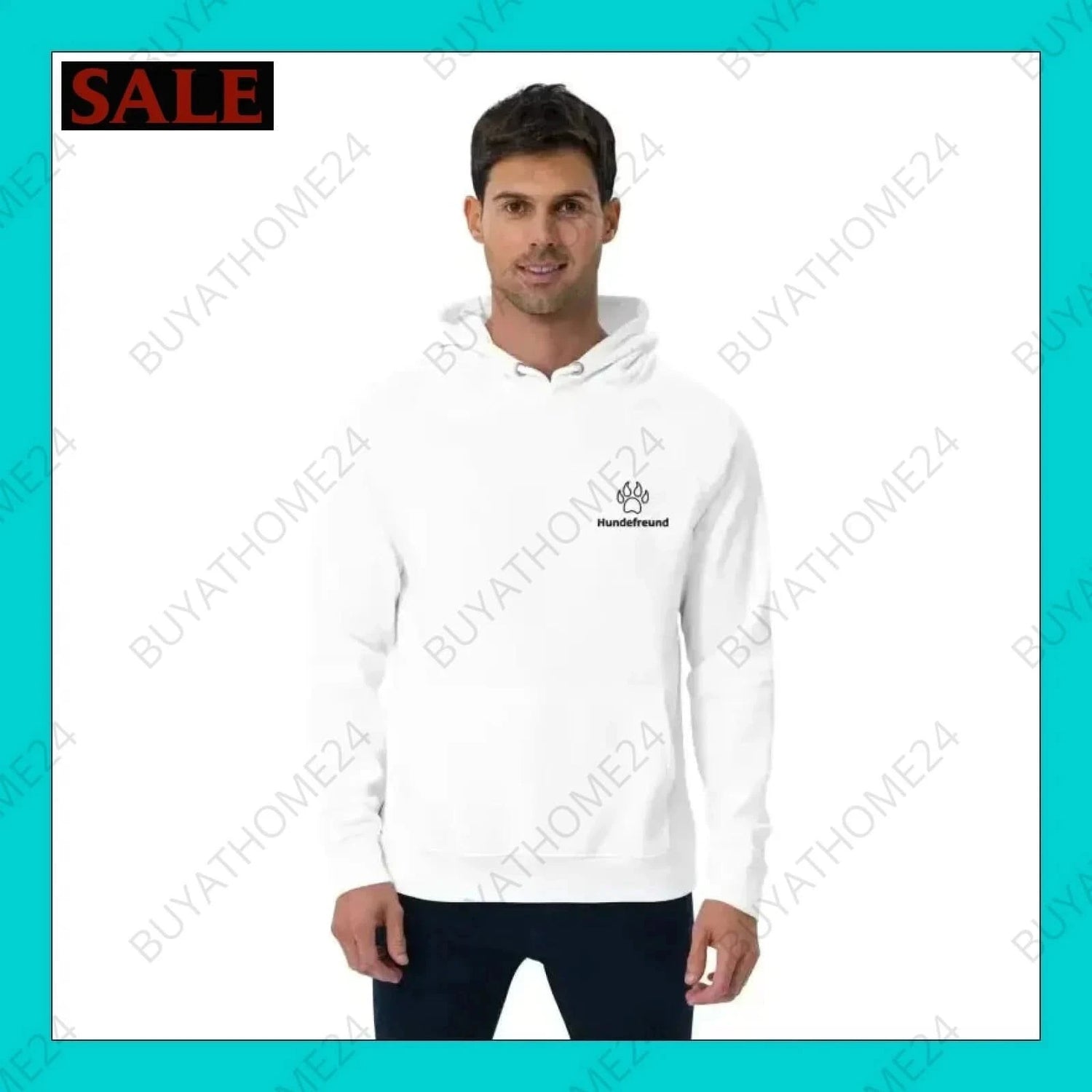 Herren Hoodie XS-3XL - BUYATHOME24 - bestickt - GERMANY - HERRENMODE, Hoodie, YOUR STYLE