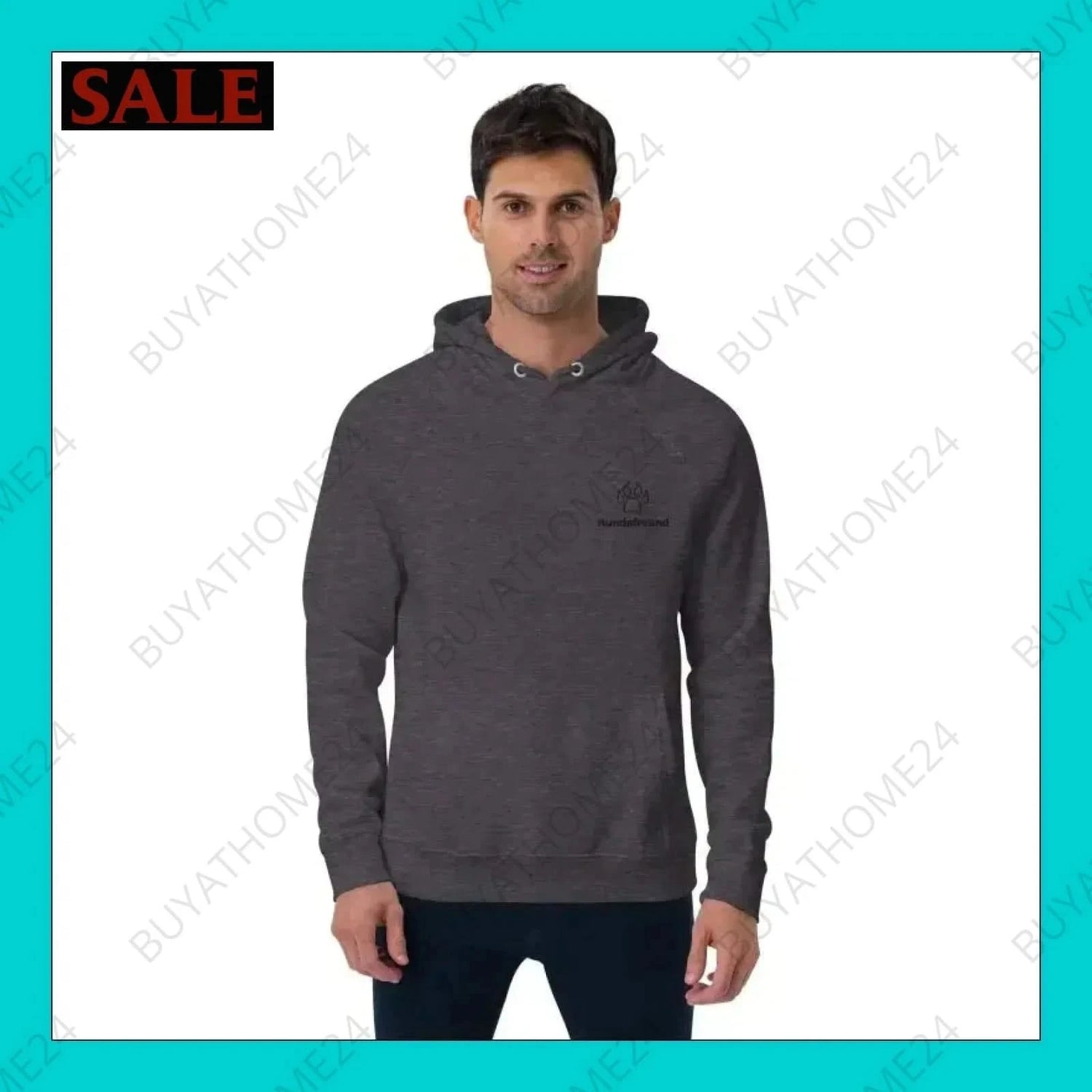 Herren Hoodie XS-3XL - BUYATHOME24 - bestickt - GERMANY - HERRENMODE, Hoodie, YOUR STYLE