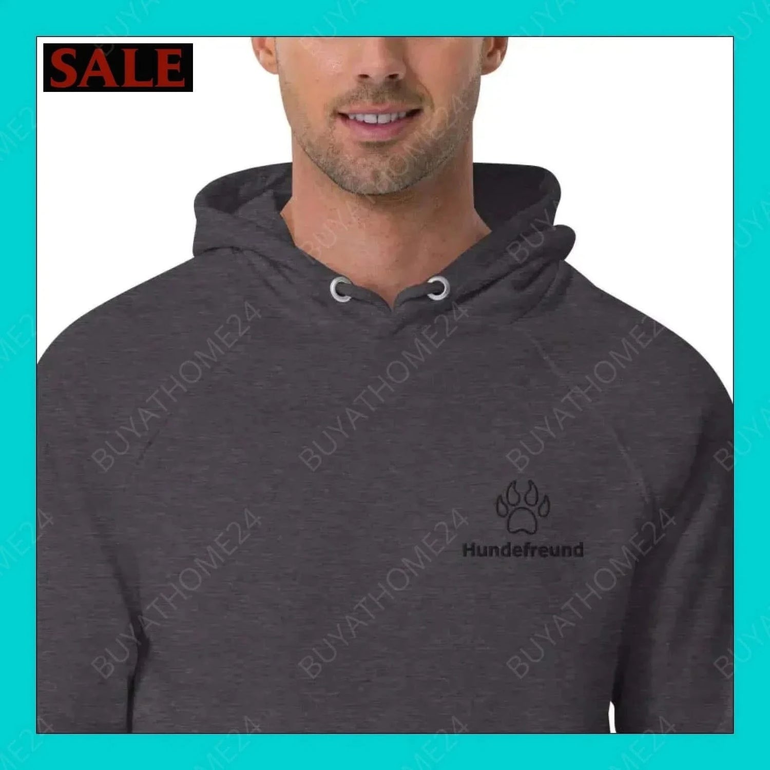 Herren Hoodie XS-3XL - BUYATHOME24 - bestickt - GERMANY - HERRENMODE, Hoodie, YOUR STYLE