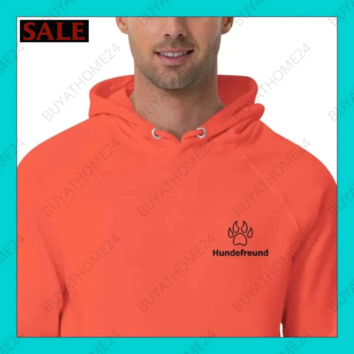 Herren Hoodie XS-3XL - BUYATHOME24 - bestickt - GERMANY - HERRENMODE, Hoodie, YOUR STYLE