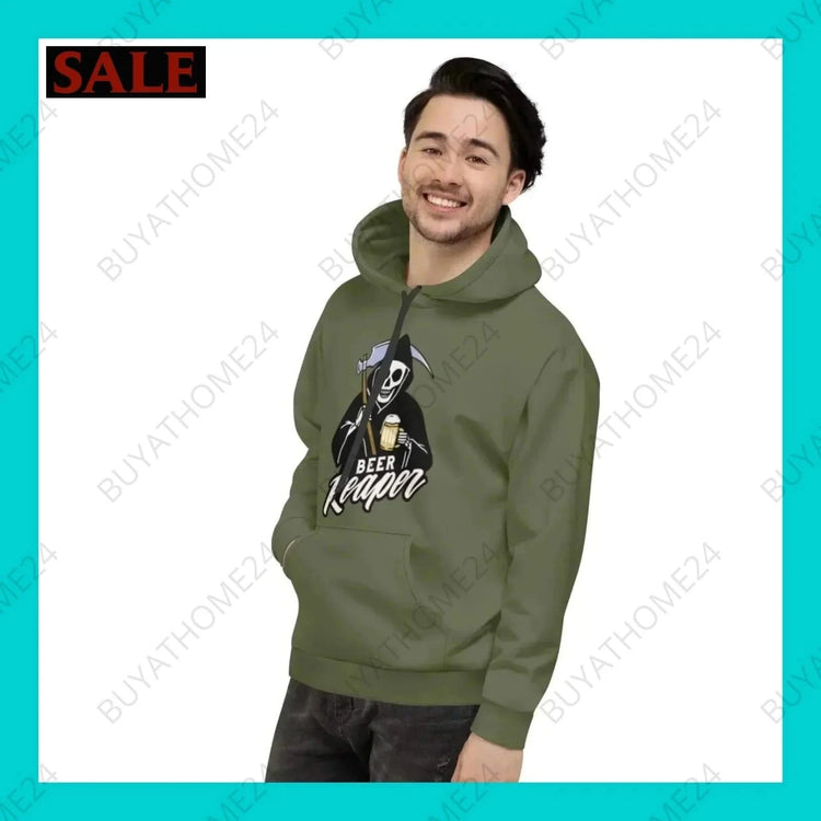 Herren Hoodie XS-3XL - BUYATHOME24 - Hoodiedruck - GERMANY - HALLOWEEN, HERRENMODE, Hoodie