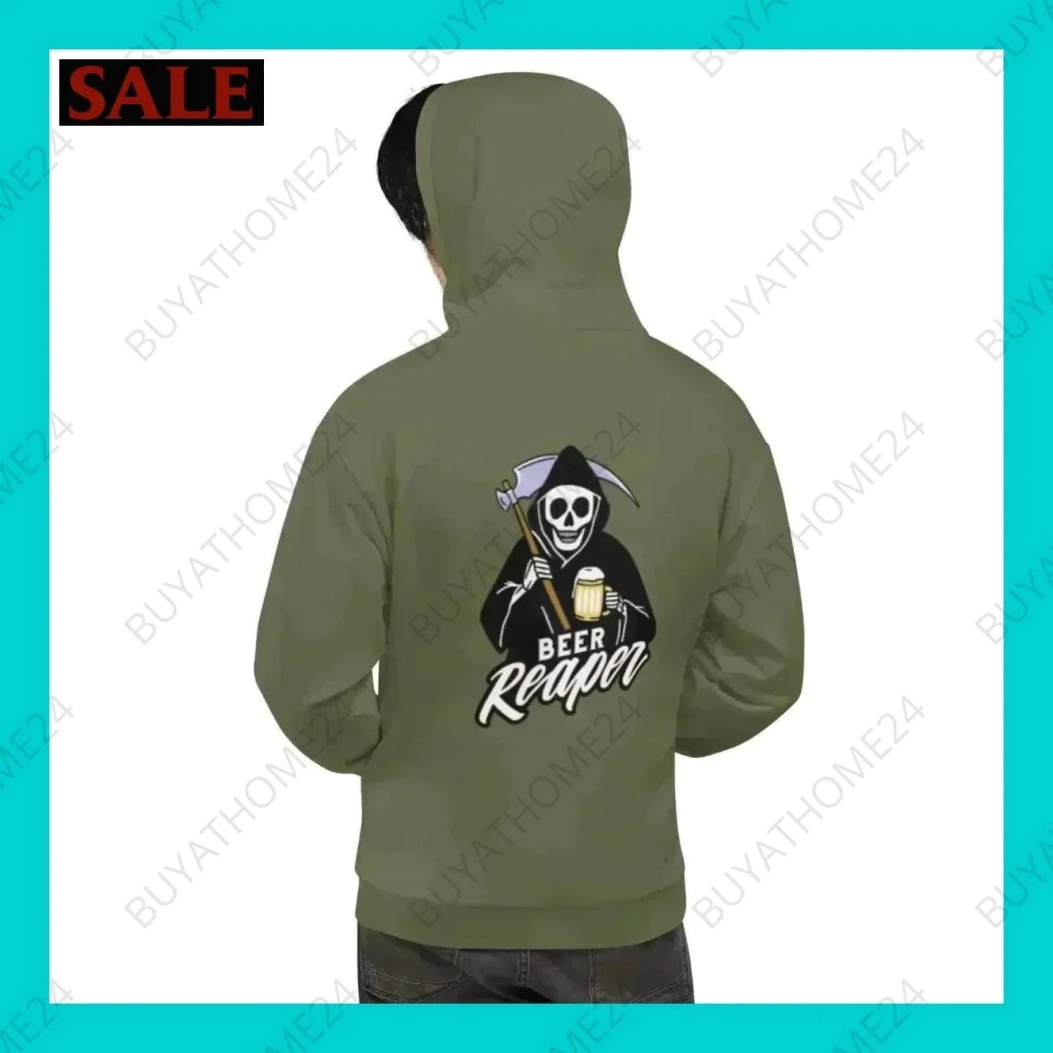 Herren Hoodie XS-3XL - BUYATHOME24 - Hoodiedruck - GERMANY - HALLOWEEN, HERRENMODE, Hoodie