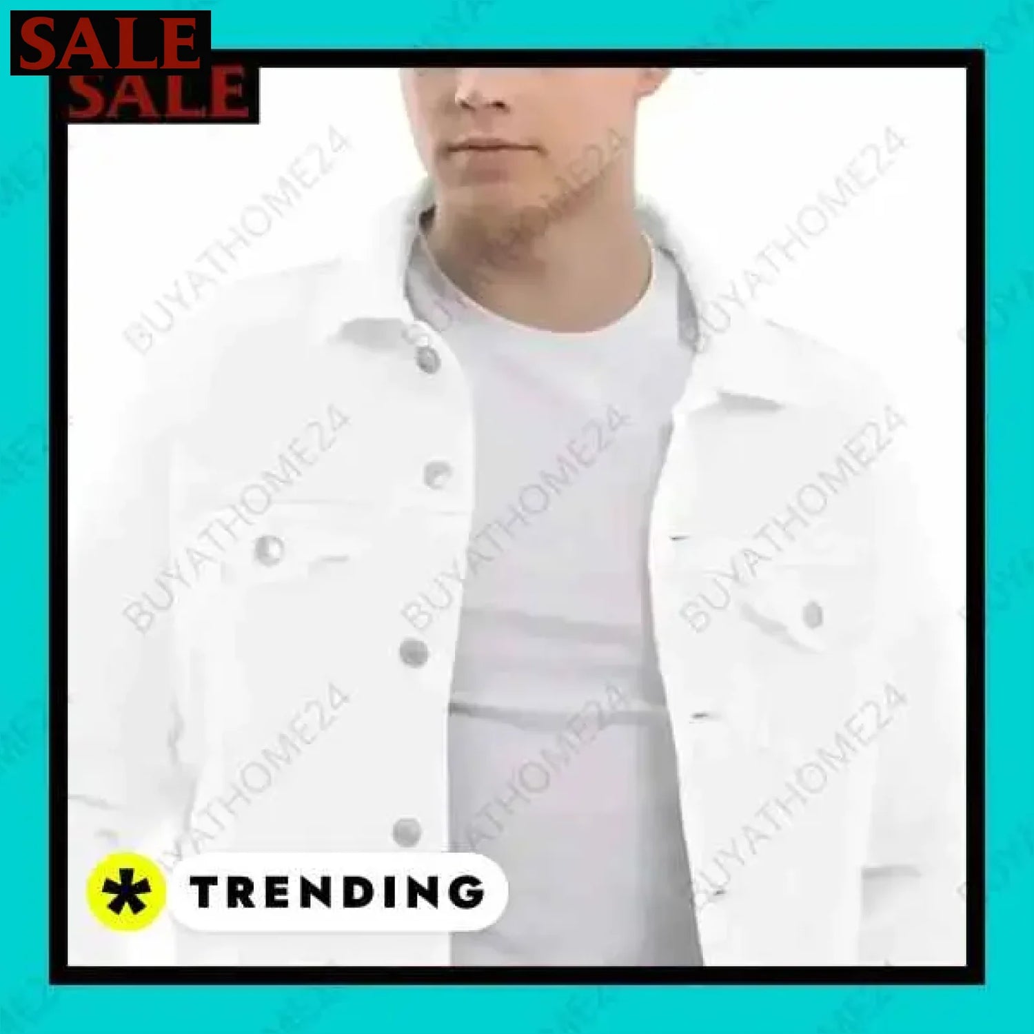 • Denim Jeansjacke I Herren und Damen Jeansjacke S - 2XL  Textildruck BUYATHOME24, T-Shirts BUYATHOME24, Hoodies BUYATHOME24,  Hosen BUYATHOME24, Jacken BUYATHOME24, Schuhe BUYATHOME24