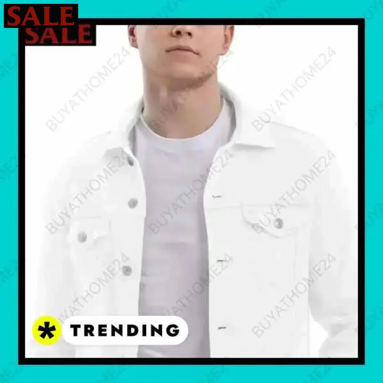 • Denim Jeansjacke I Herren und Damen Jeansjacke S - 2XL  Textildruck BUYATHOME24, T-Shirts BUYATHOME24, Hoodies BUYATHOME24,  Hosen BUYATHOME24, Jacken BUYATHOME24, Schuhe BUYATHOME24